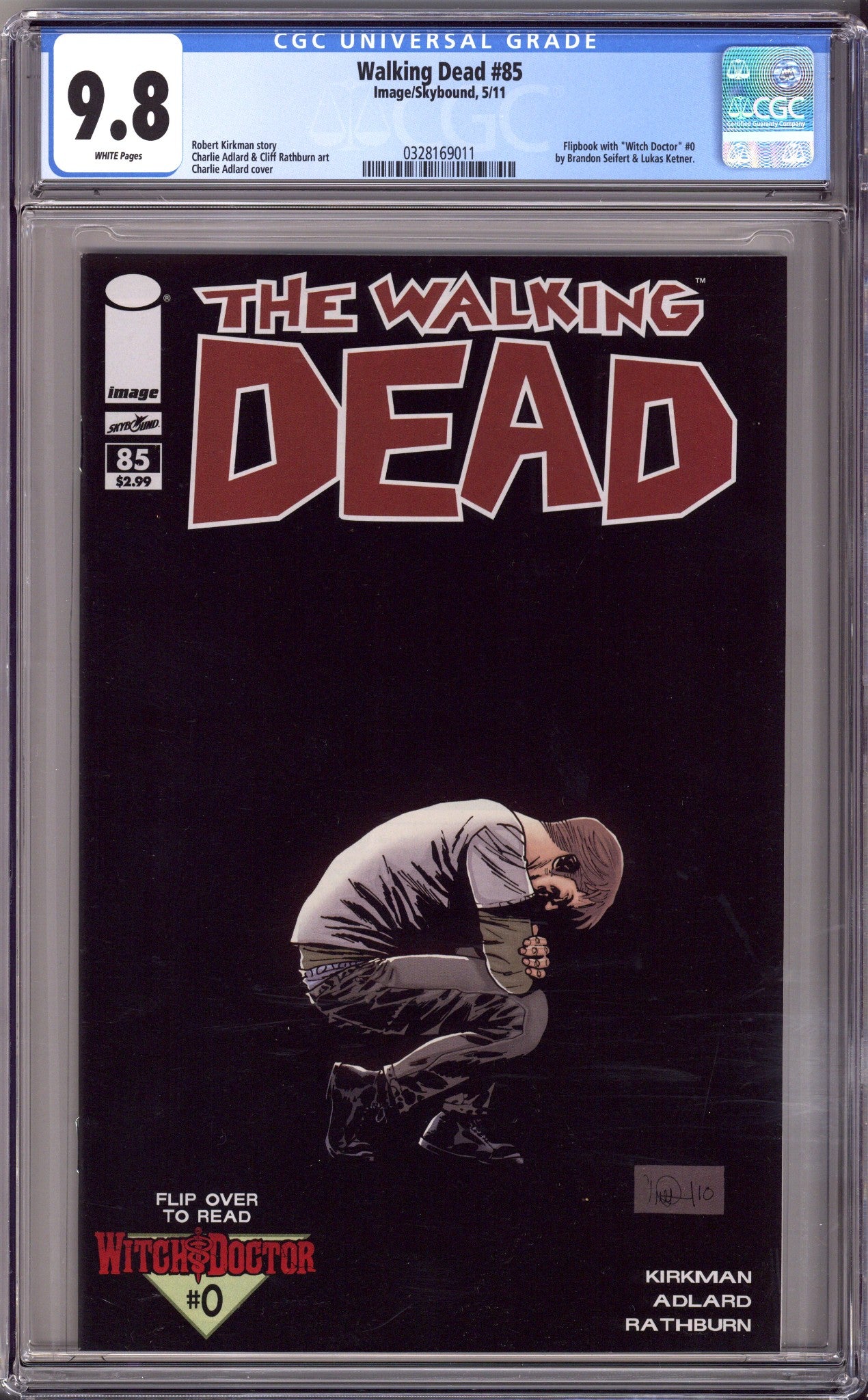 The Walking Dead 85 CGC 9.8 (NM/M) (2011) 