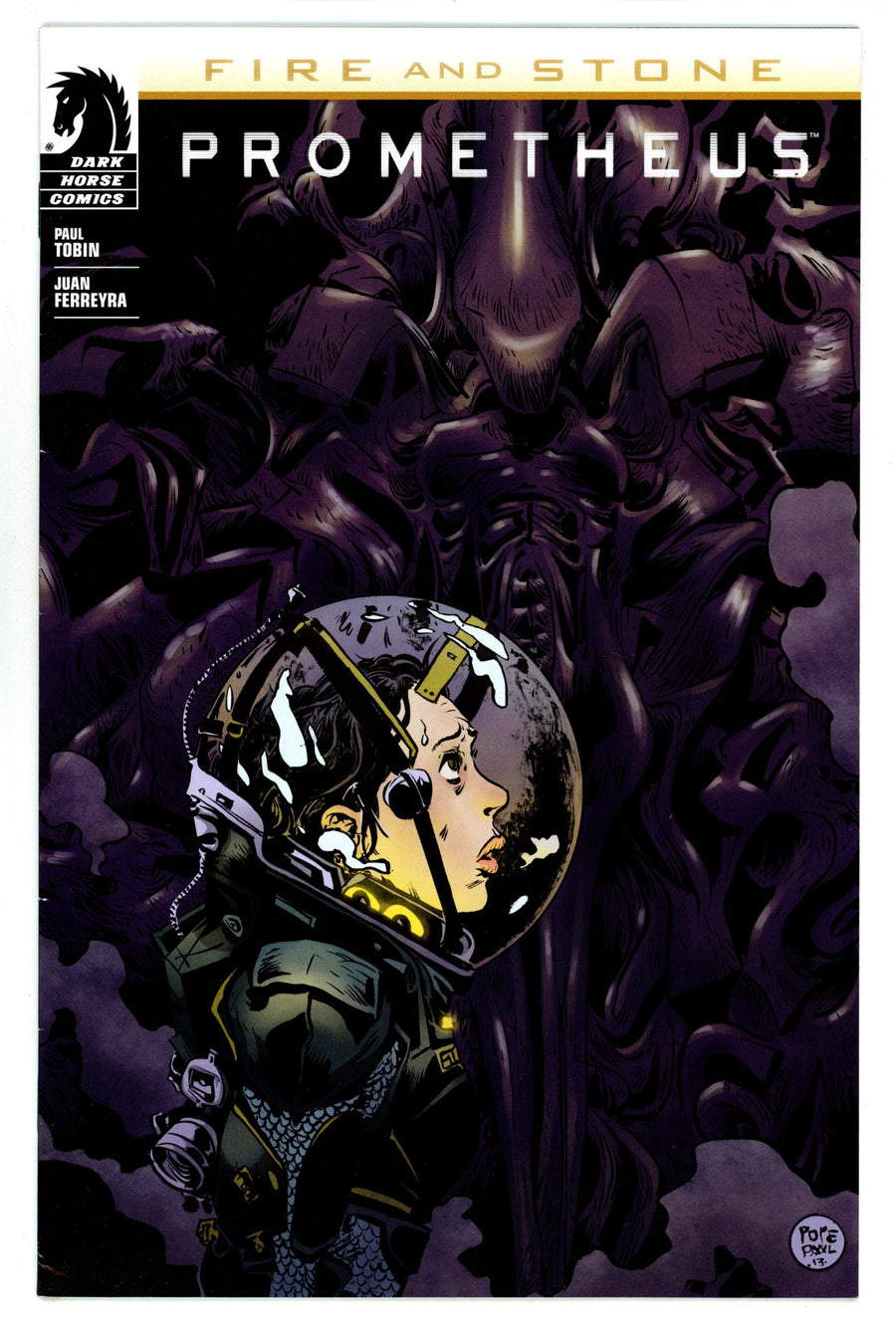 Prometheus: Fire and Stone   1  Mid Grade   (2014) Pope     Variant  