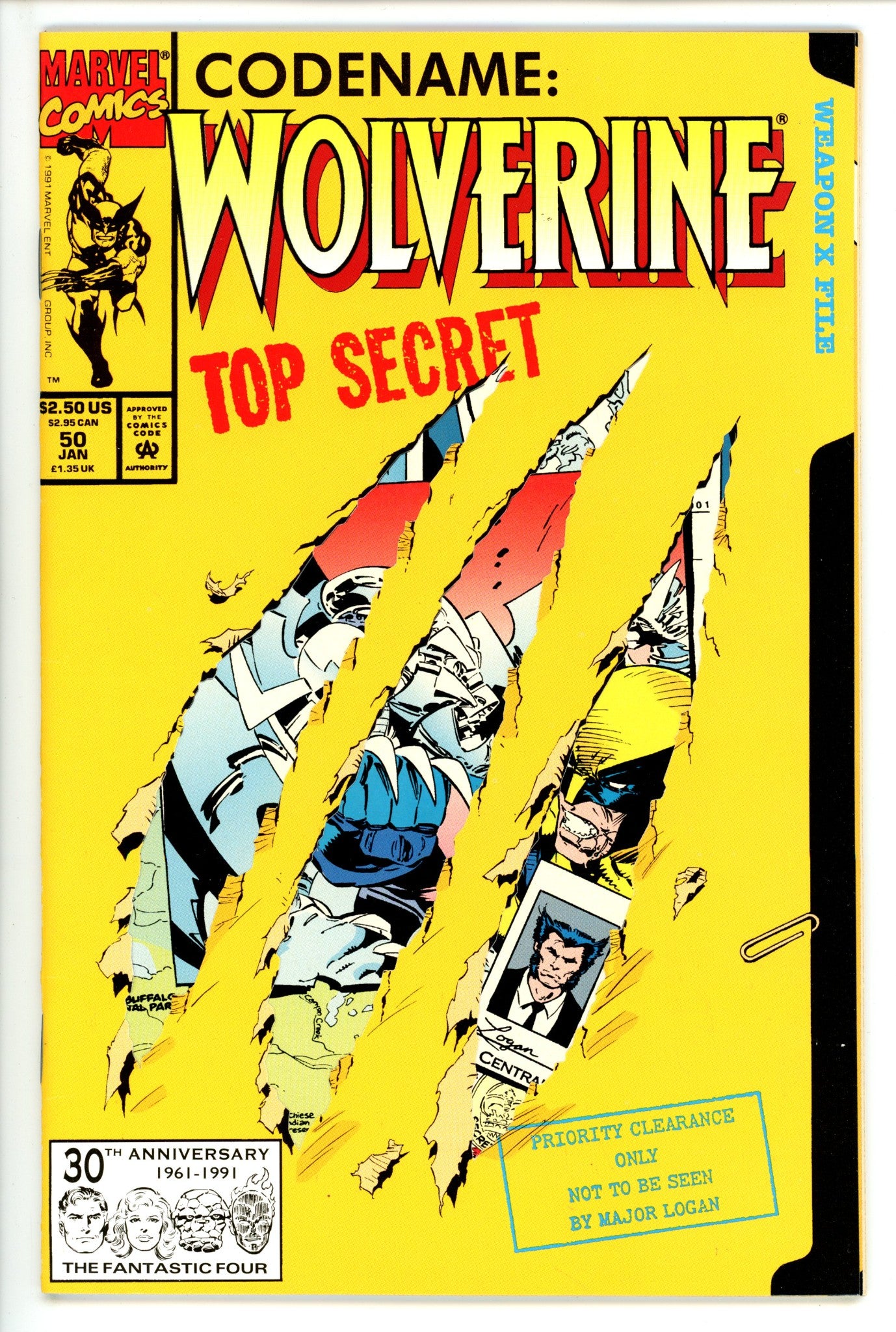Wolverine Vol 2 50 (1991)