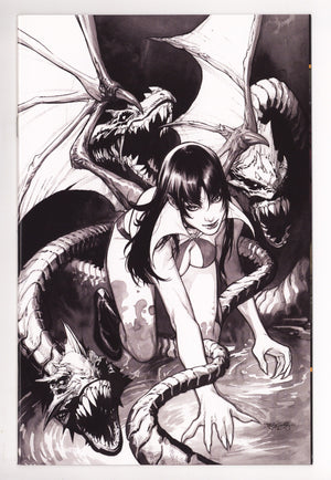 Vengeance of Vampirella Vol 2 17  High Grade   (2021) Maria B&W Virgin Variant