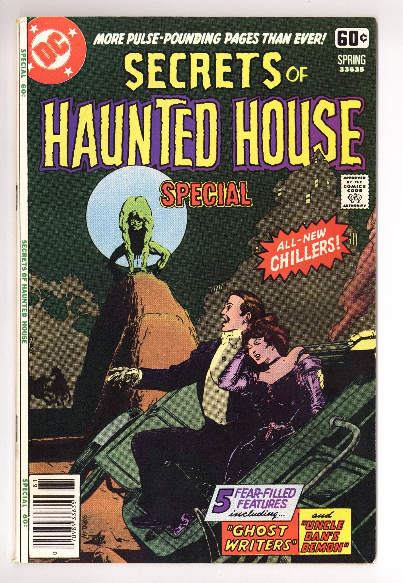 DC Special Series 12 FN (6.0) Secrets of Haunted House (1978) 