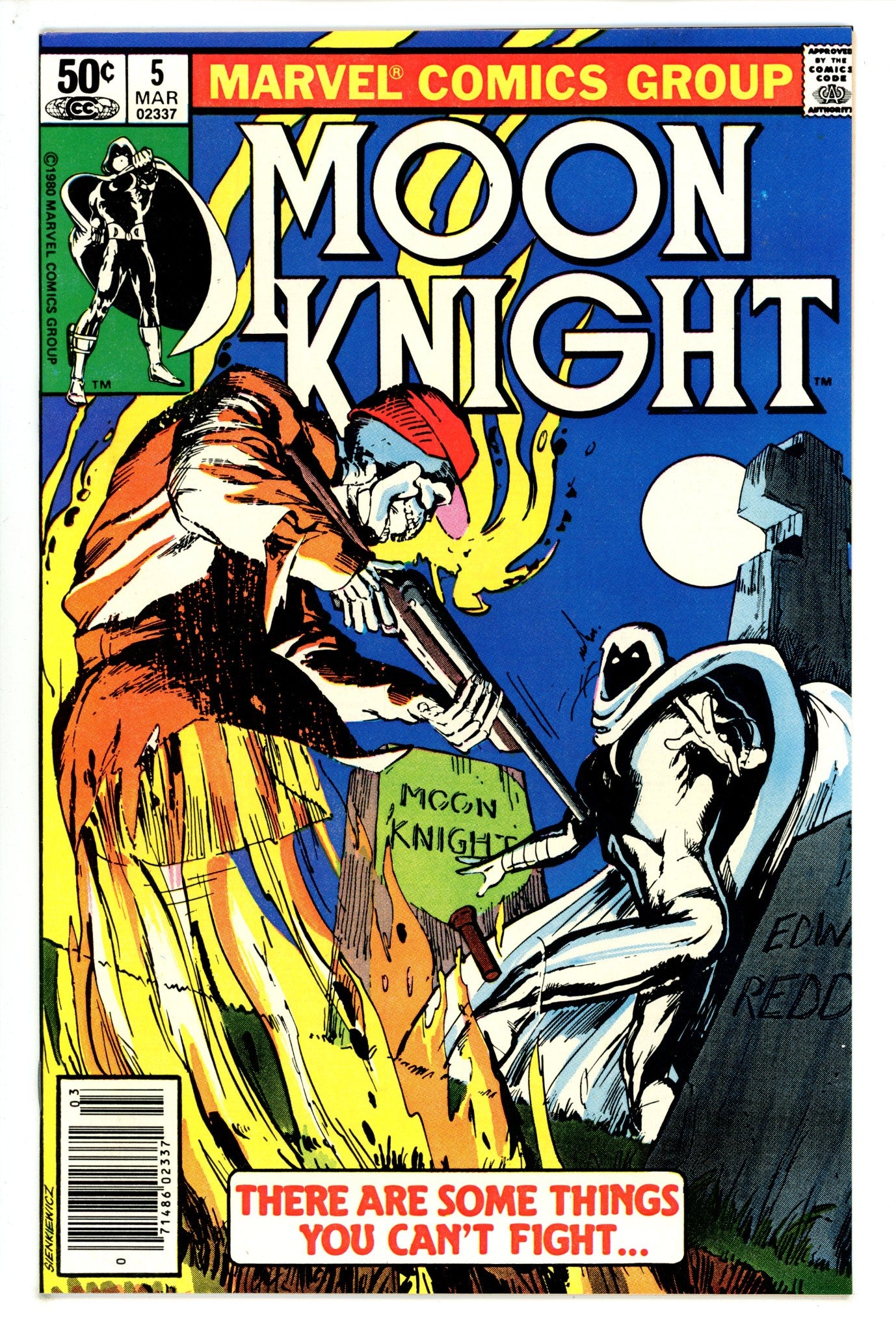 Moon Knight Vol 1 5 Newsstand NM- (1981)