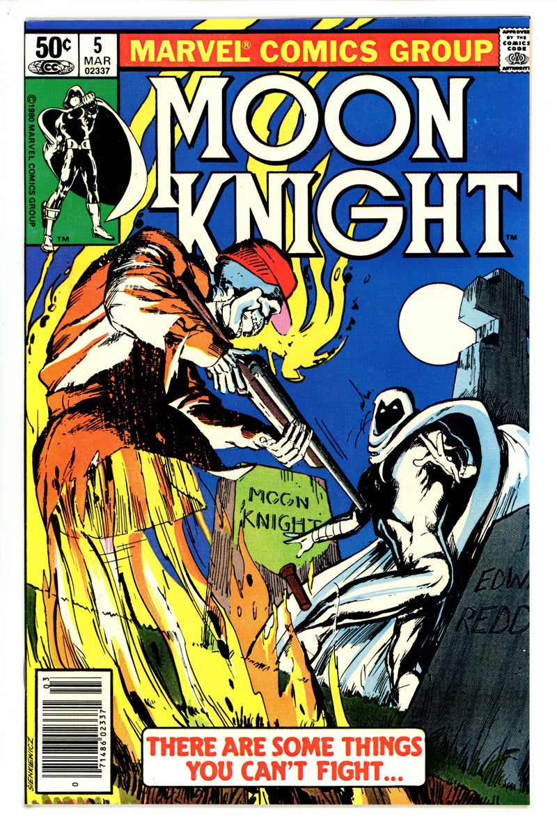 Moon Knight Vol 1 5 Newsstand NM- (1981)