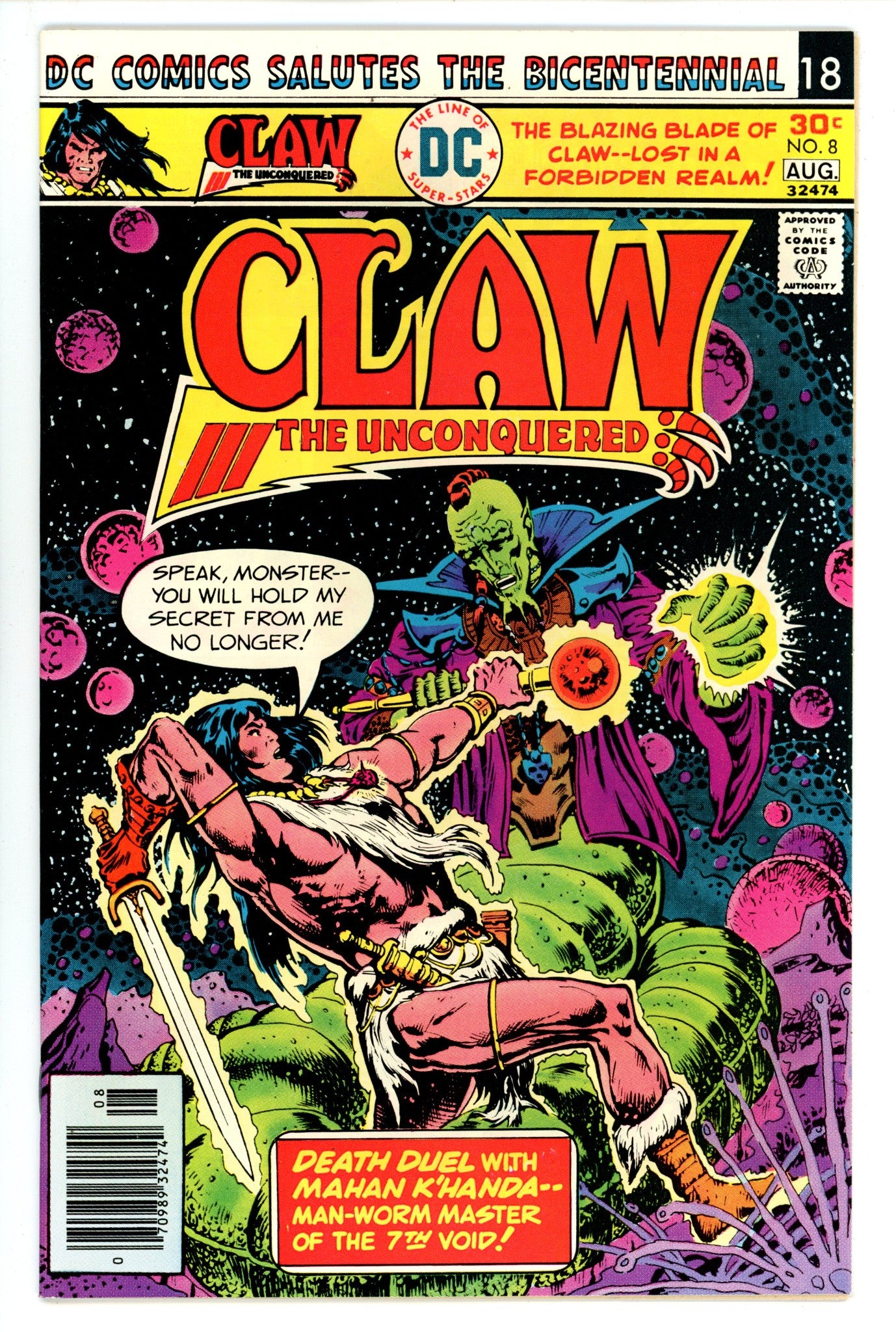 Claw the Unconquered 8 NM (9.4) (1976) 