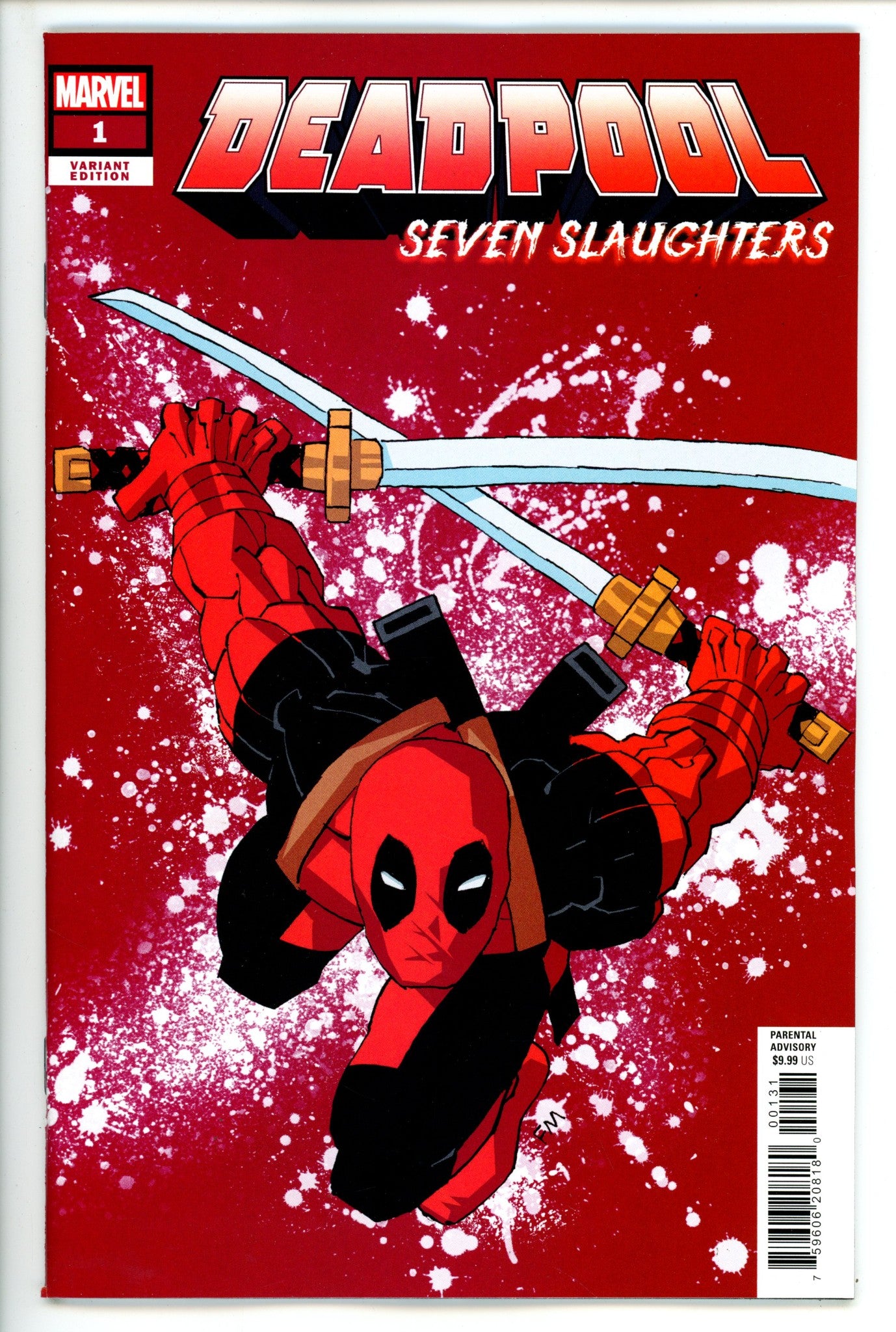Deadpool Seven Slaughters 1 Miller Variant (2023)