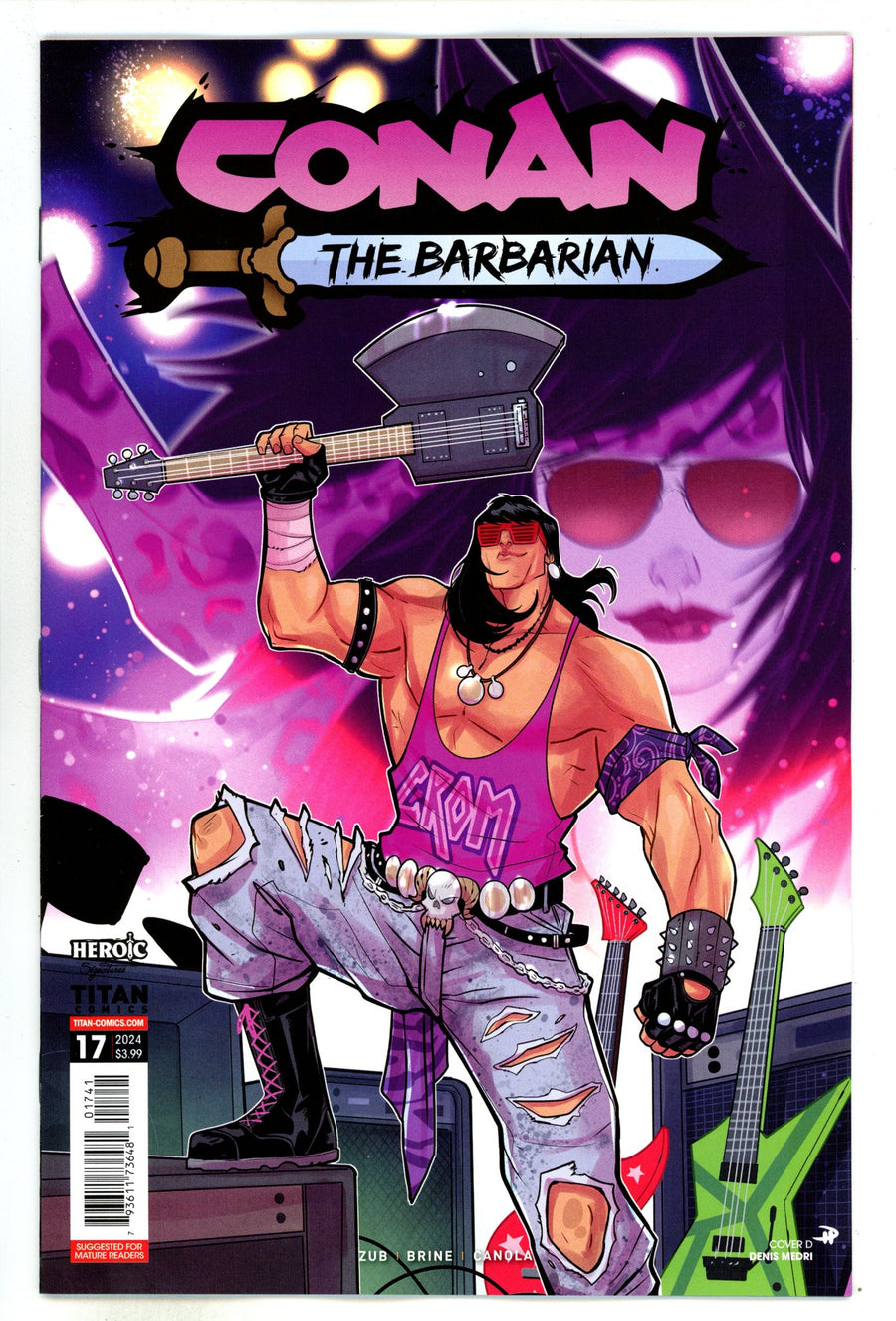 Conan Barbarian 17 Medri Variant (2024)