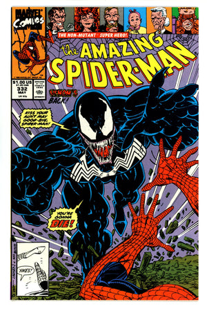 The Amazing Spider-Man Vol 1 332 VF (8.0) (1990)