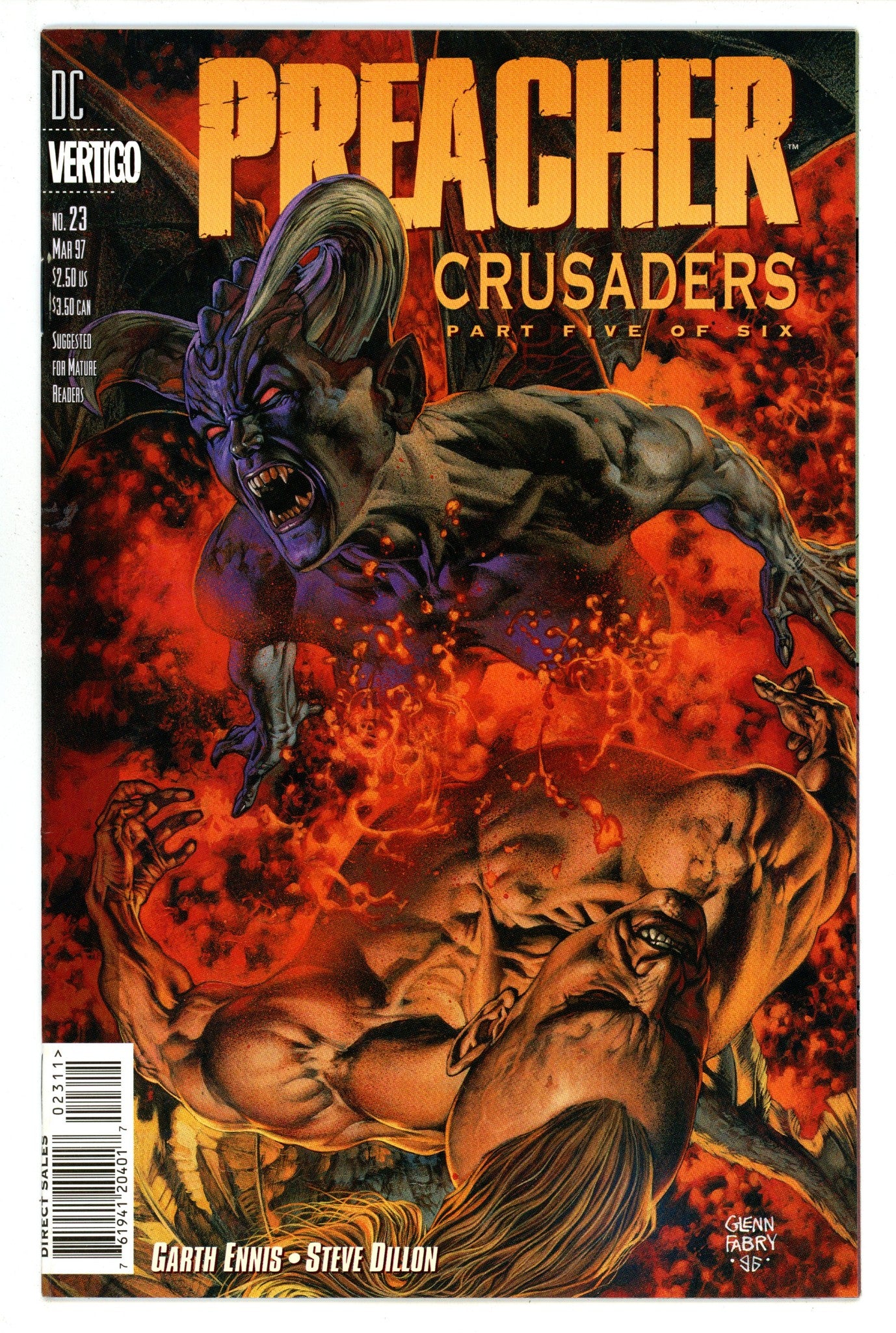 Preacher 23 High Grade (1997) 