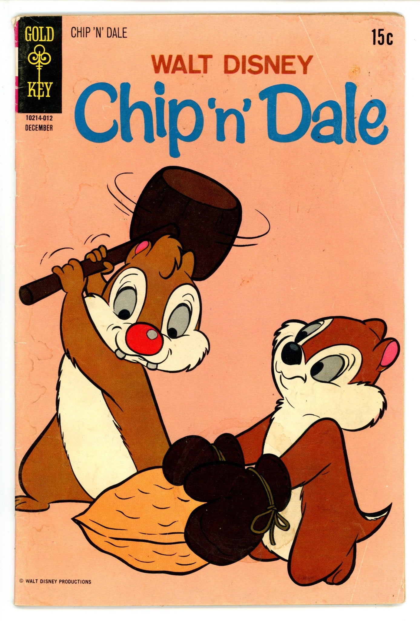 Walt Disney Chip 'n' Dale 9 GD/VG (1970)