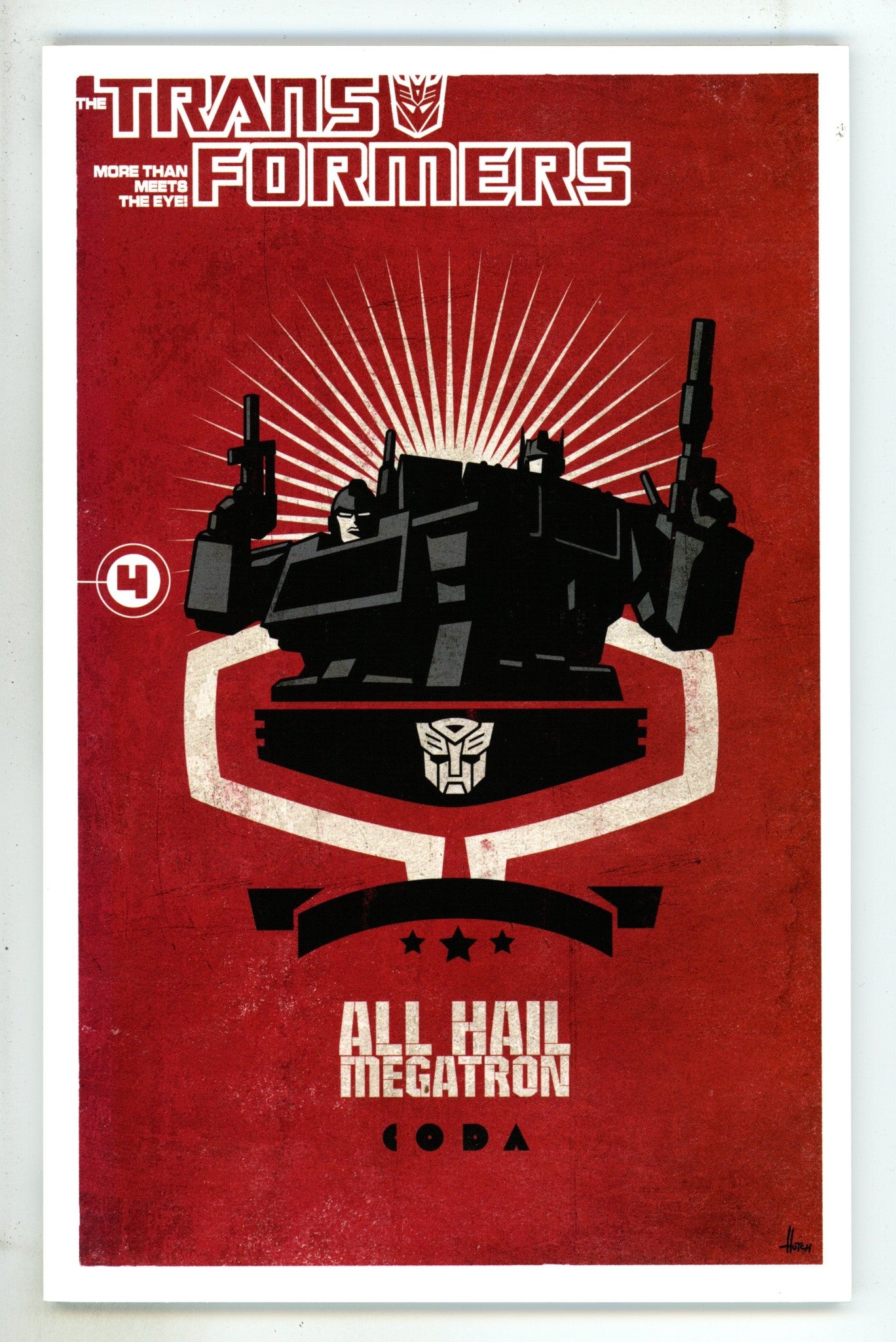 The Transformers: All Hail Megatron TPB Vol 4 High Grade (2010) 