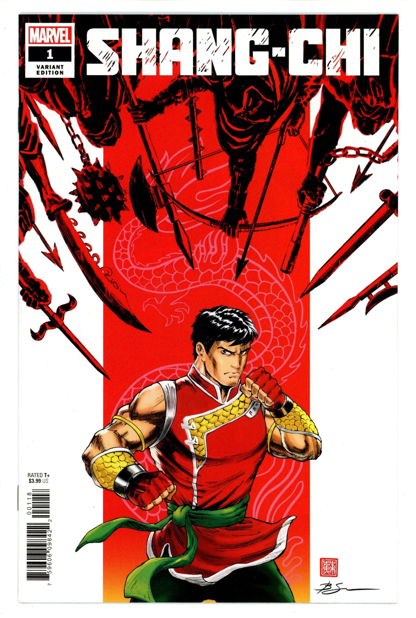 Shang-Chi Vol 1 1 (127) High Grade (2021) Su Variant 