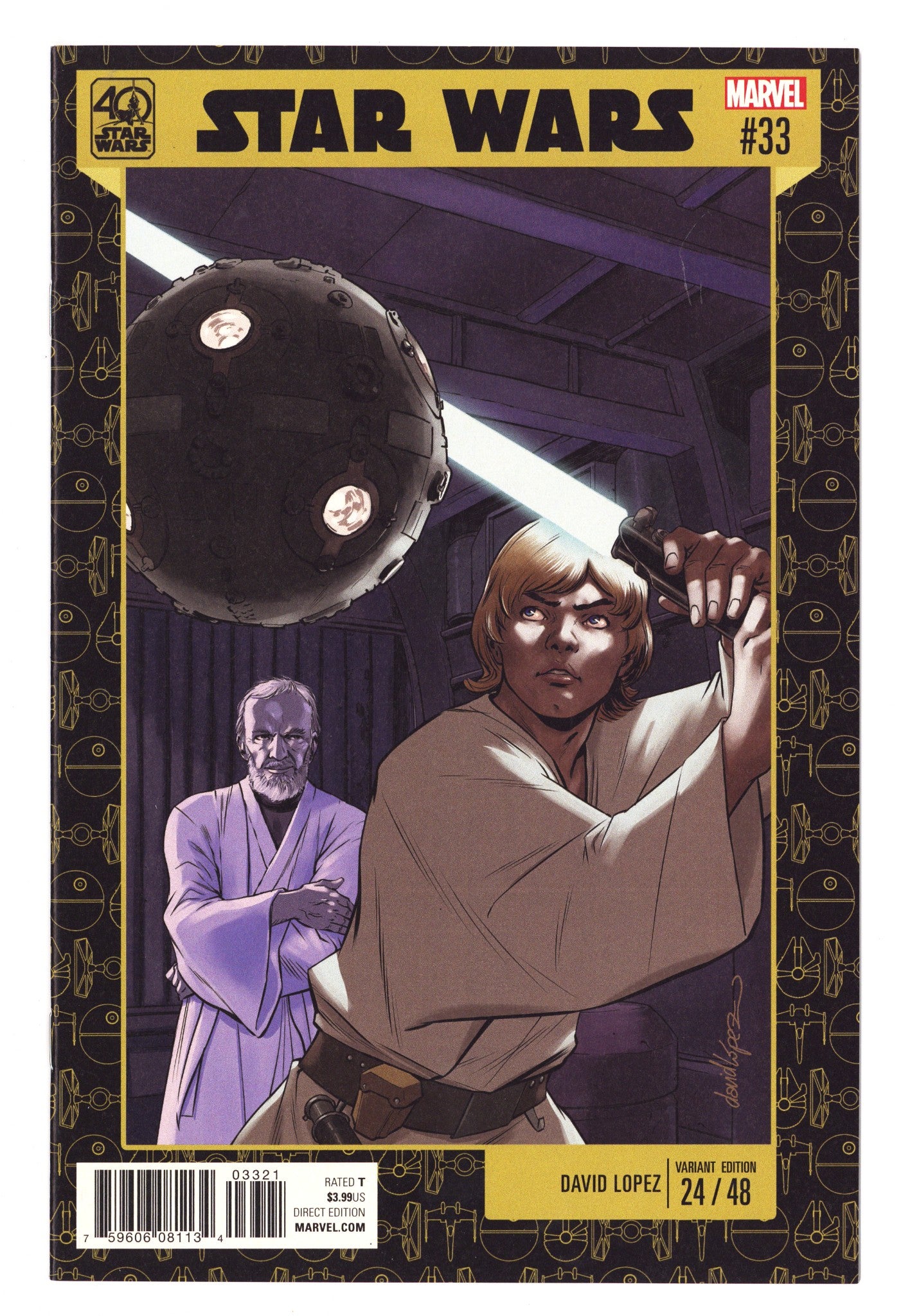 Star Wars Vol 2 33 High Grade (2017) Lopez Variant 