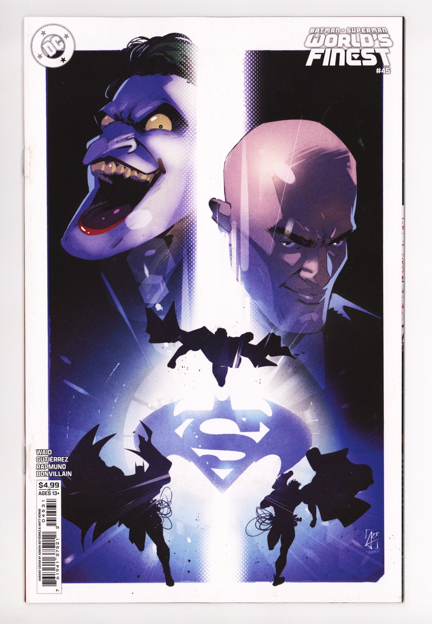 Batman Superman Worlds Finest 45 Gutiérrez Variant (2025)