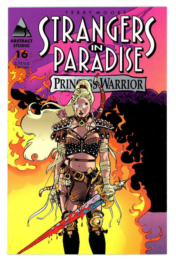 Strangers in Paradise Vol 3 16 VF/NM (9.0) (1998) Moore Variant