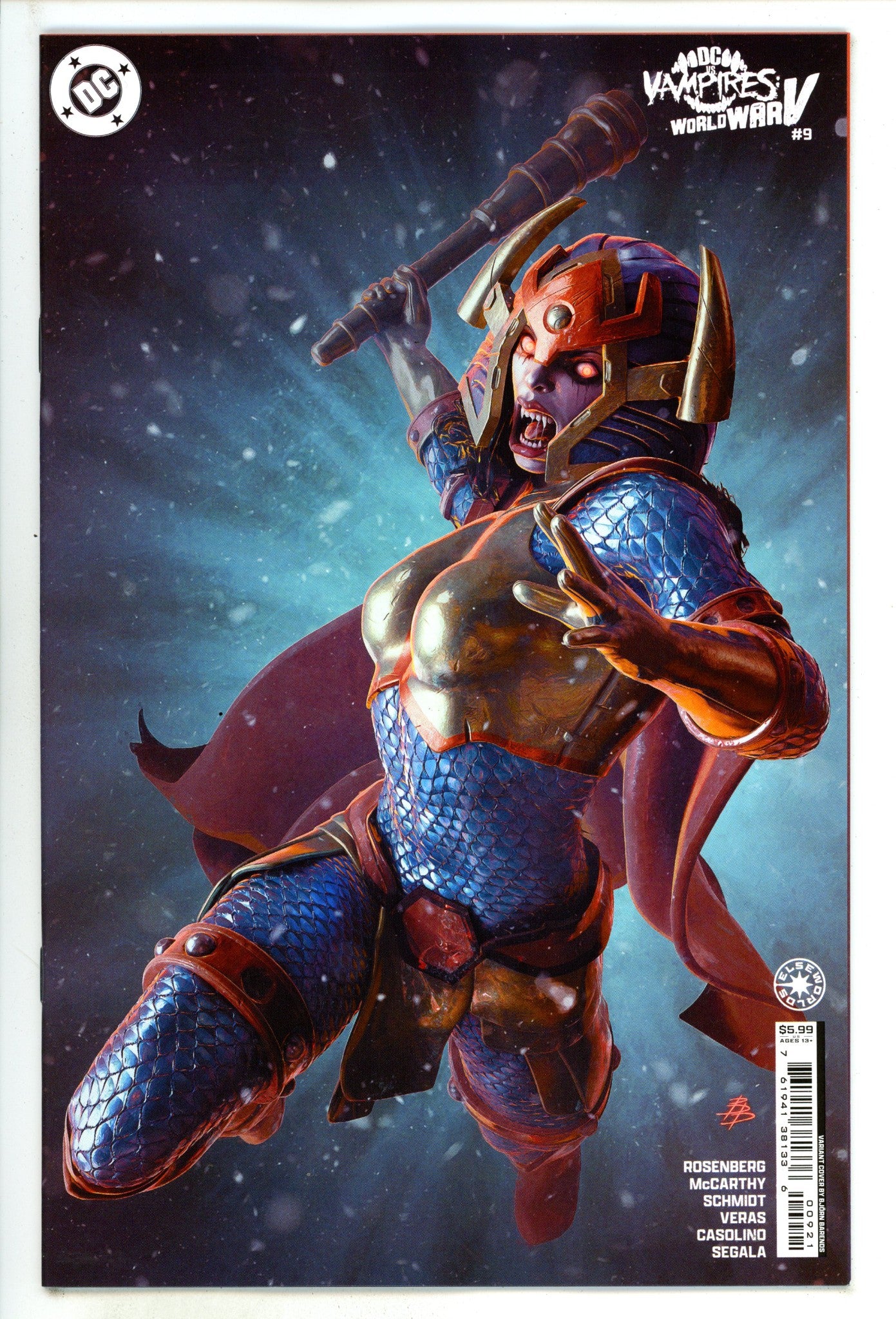 DC Vs Vampires World War V 9 Barends Variant (2025)
