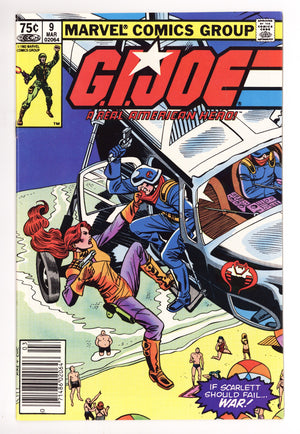 G.I. Joe, A Real American Hero 9 VF (8.0) (1983) Canadian Price Variant