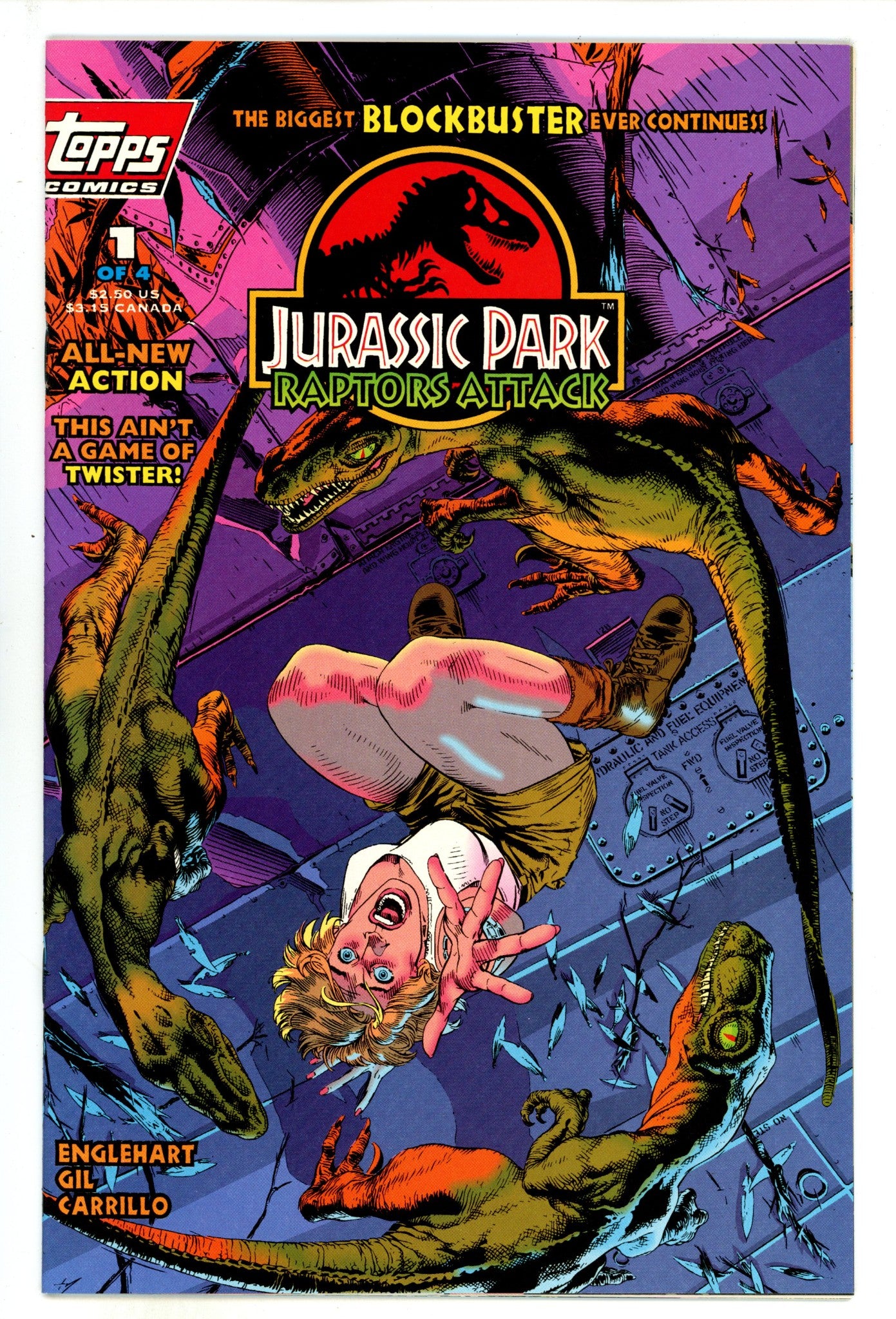 Jurassic Park: Raptors Attack 1 High Grade (1994) 