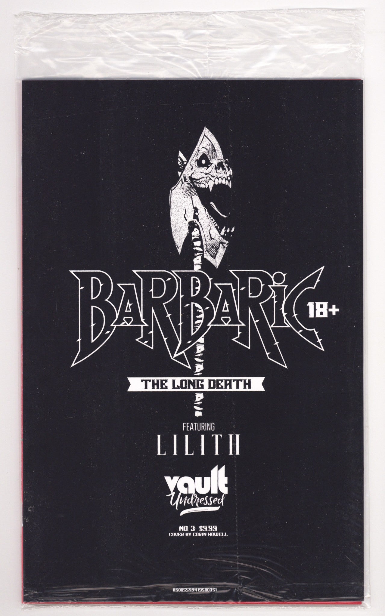 Barbaric The Long Death  3 Howell  Sealed Risque Variant   (2026)