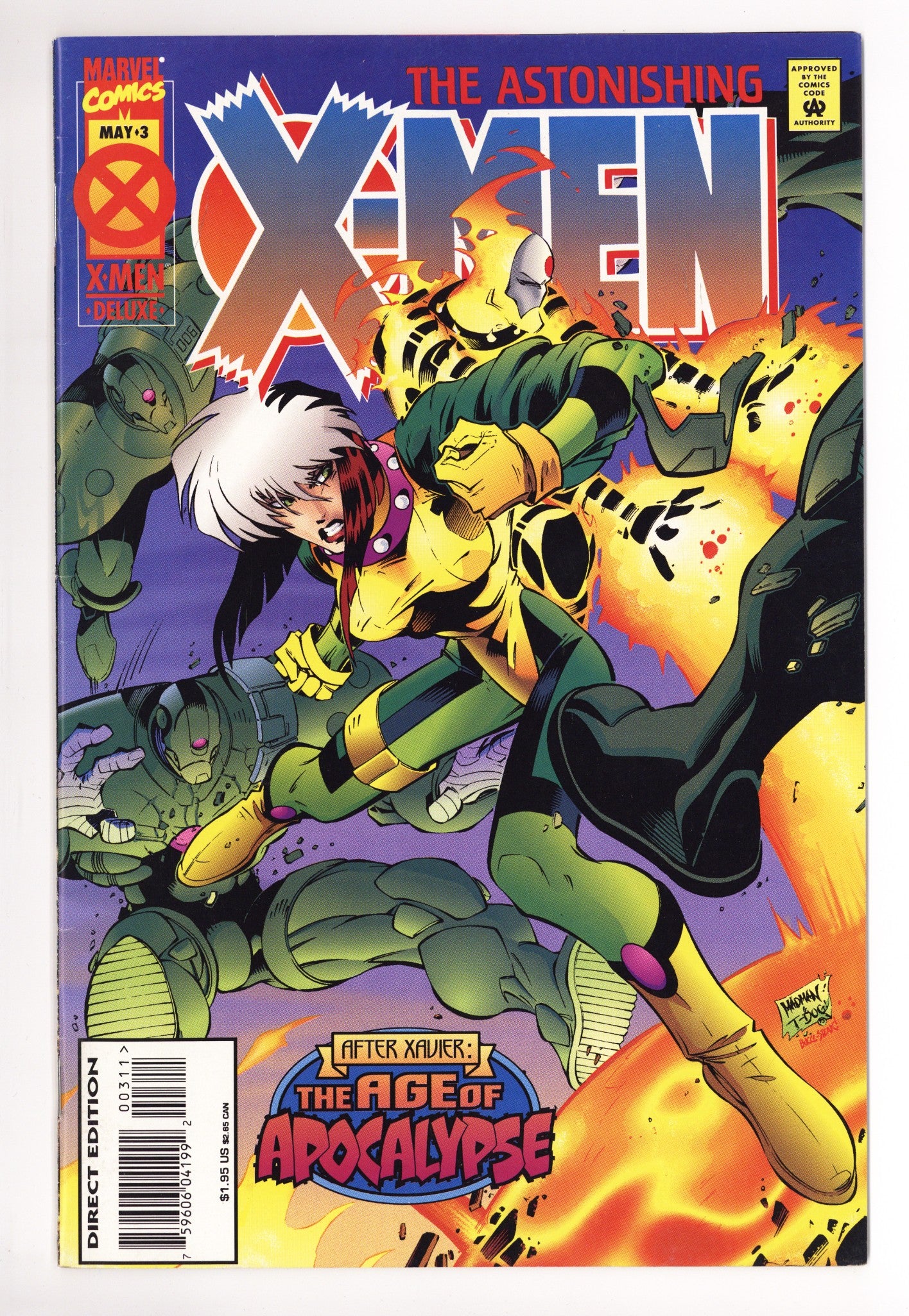 Astonishing X-Men Vol 1 3 Mid Grade (1995) 