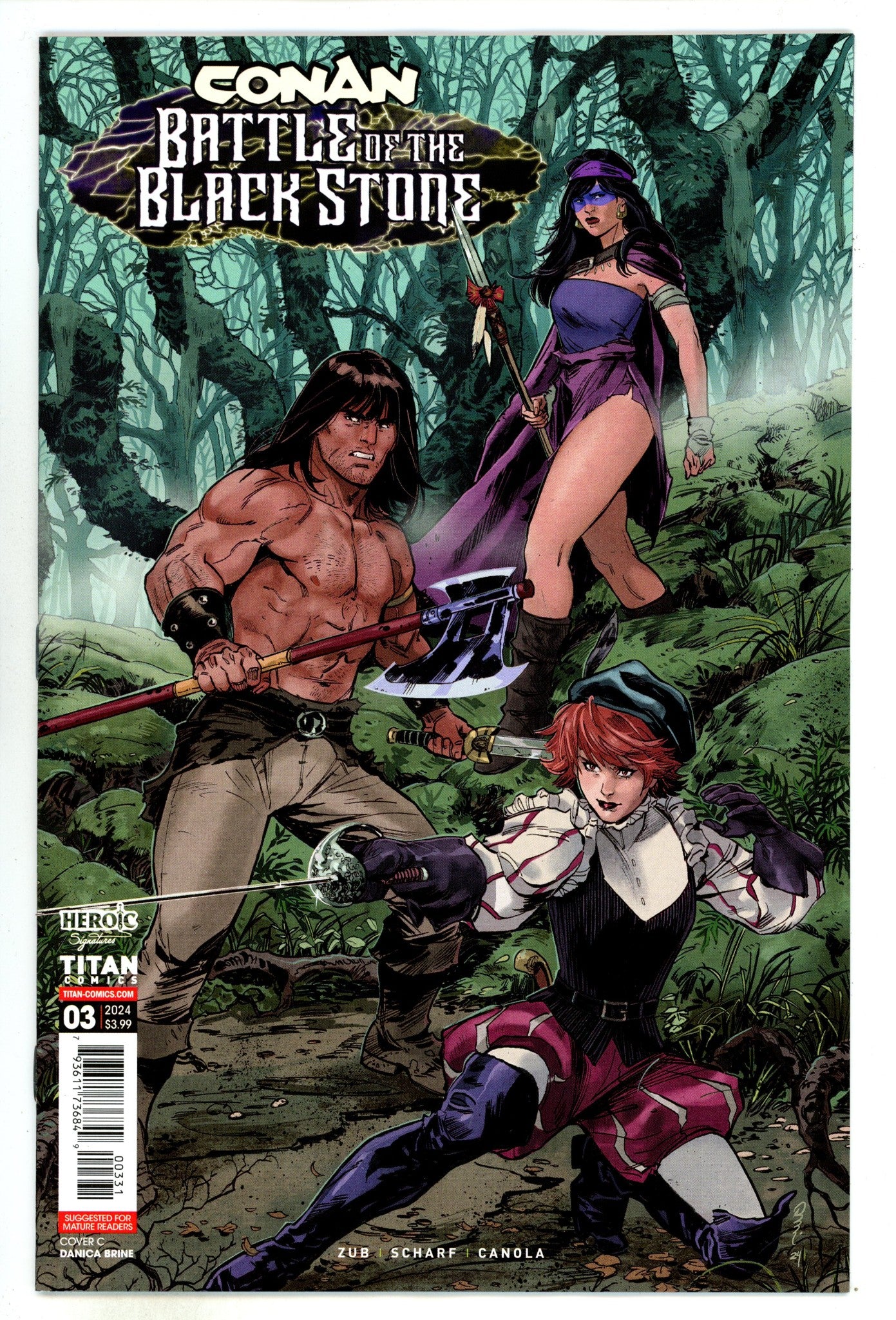 Conan Barbarian Battle Blackstone 3 Brine Variant (2024)