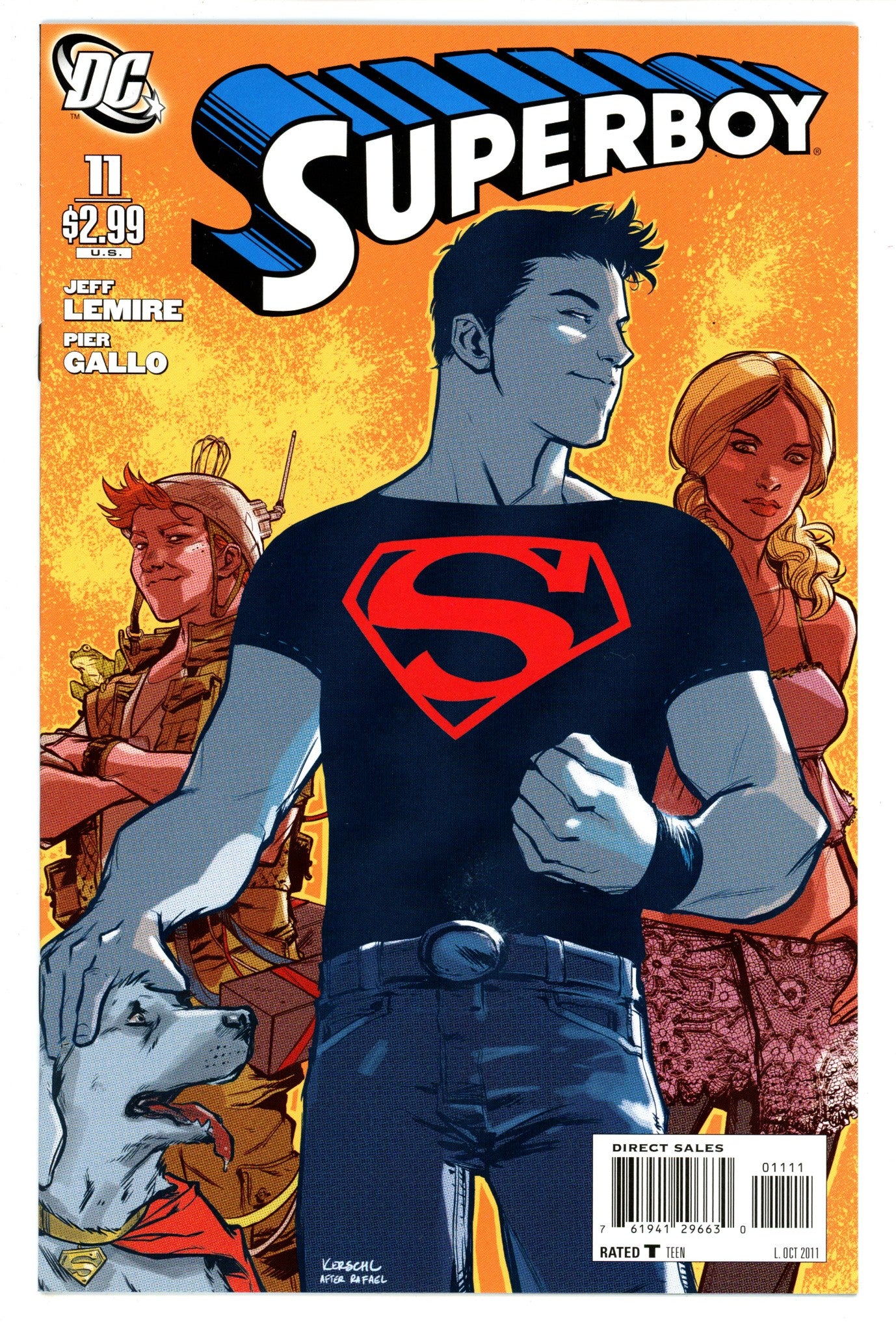 Superboy Vol 4 11 High Grade (2011) 