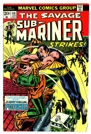 Sub-Mariner Vol 1 68 FN/VF (7.0) (1974)