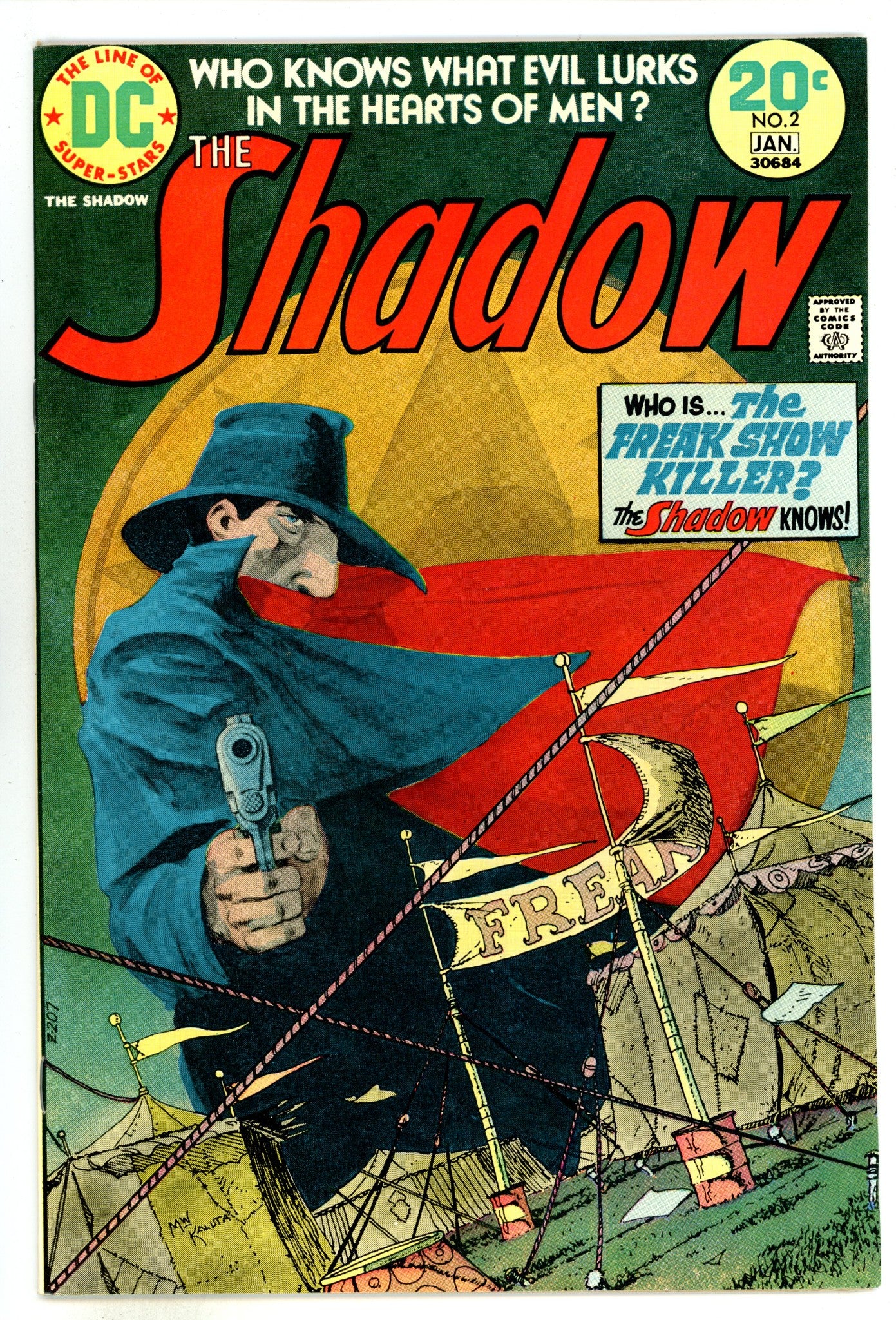 The Shadow Vol 1 2 VF+ (8.5) (1973) 