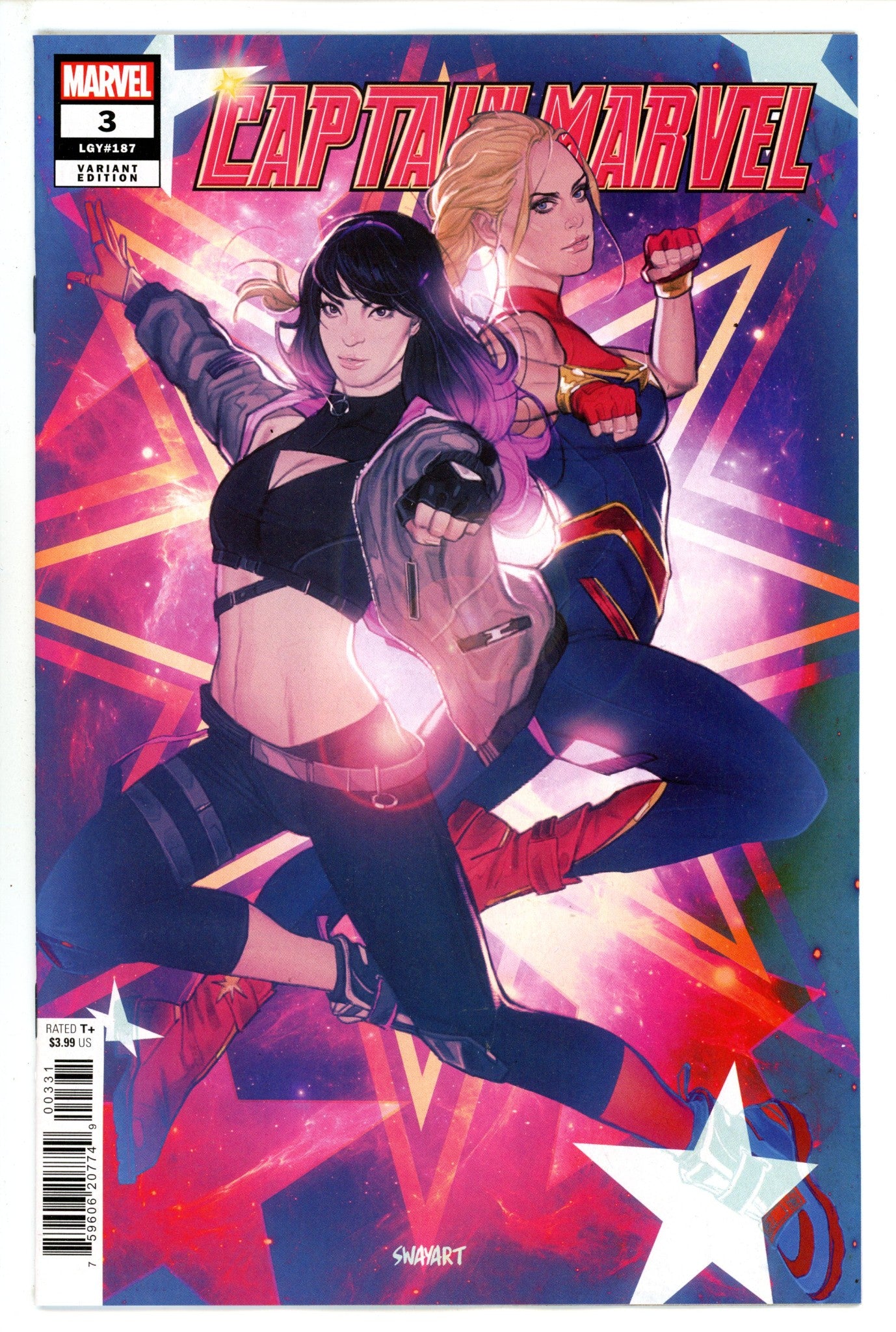 Captain Marvel Vol 12 3 Swaby Variant (2023)