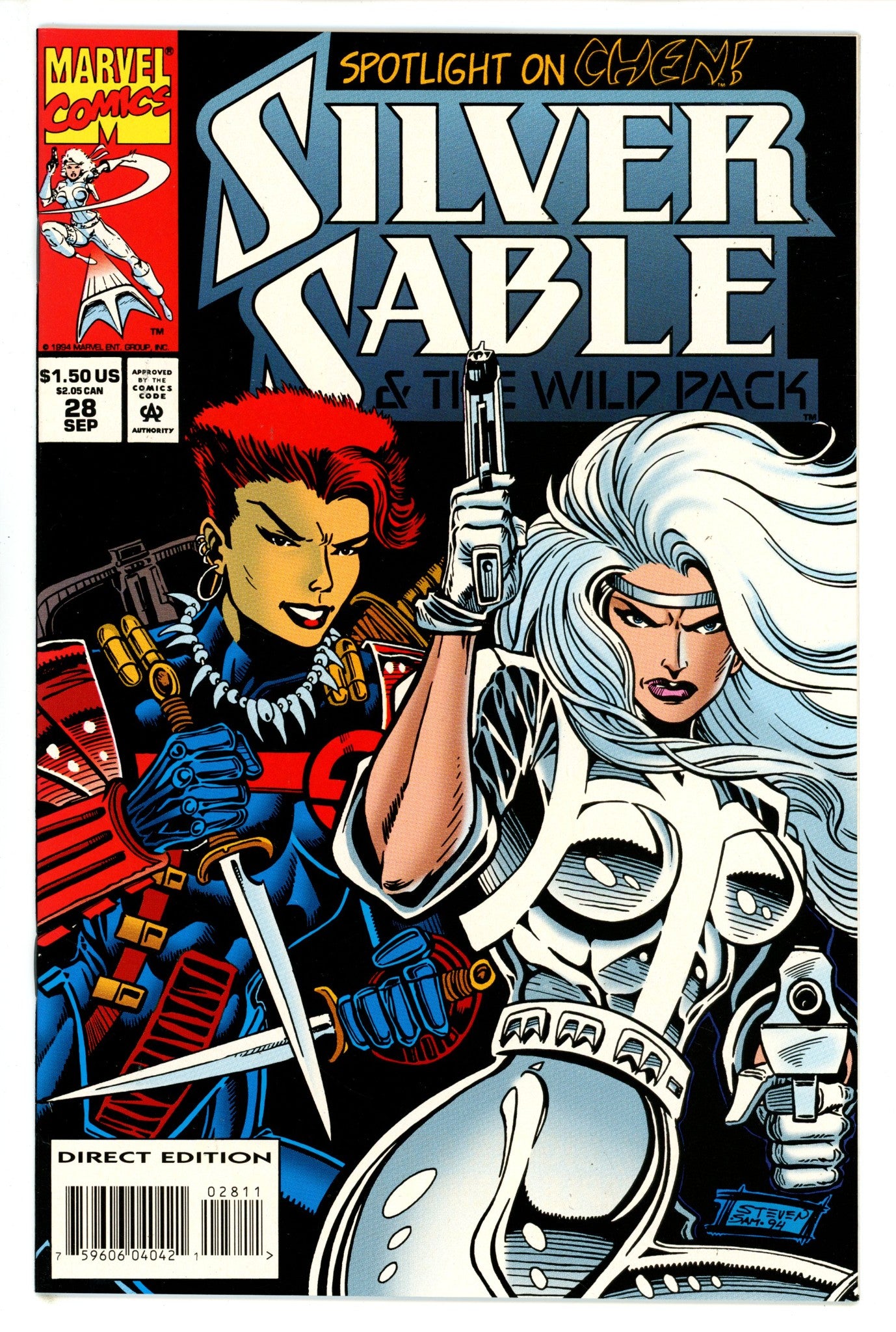 Silver Sable and the Wild Pack 28 (1994)