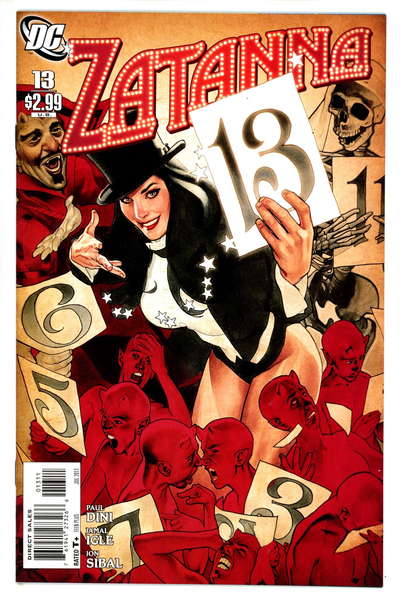 Zatanna Vol 2 13 NM (9.4) (2011)