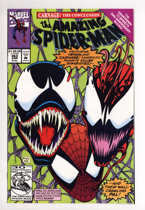 The Amazing Spider-Man Vol 1 363 VF/NM (9.0) (1992)