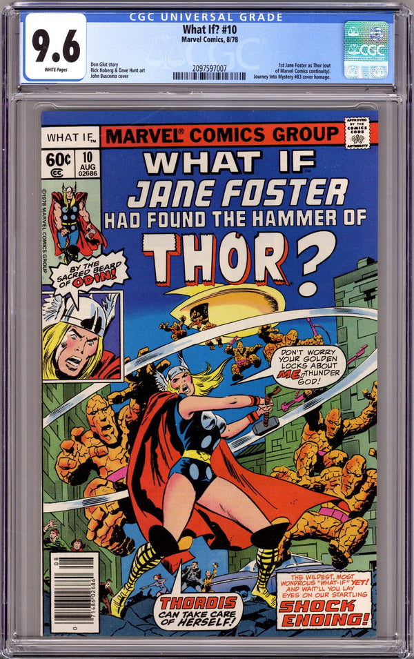 What If? Vol 1 10 CGC 9.6 (NM+) (1978)