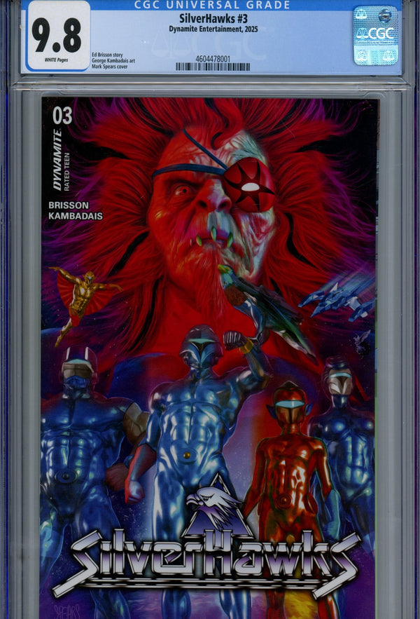 SilverHawks 3 CGC 9.8 (NM/M) (2025)