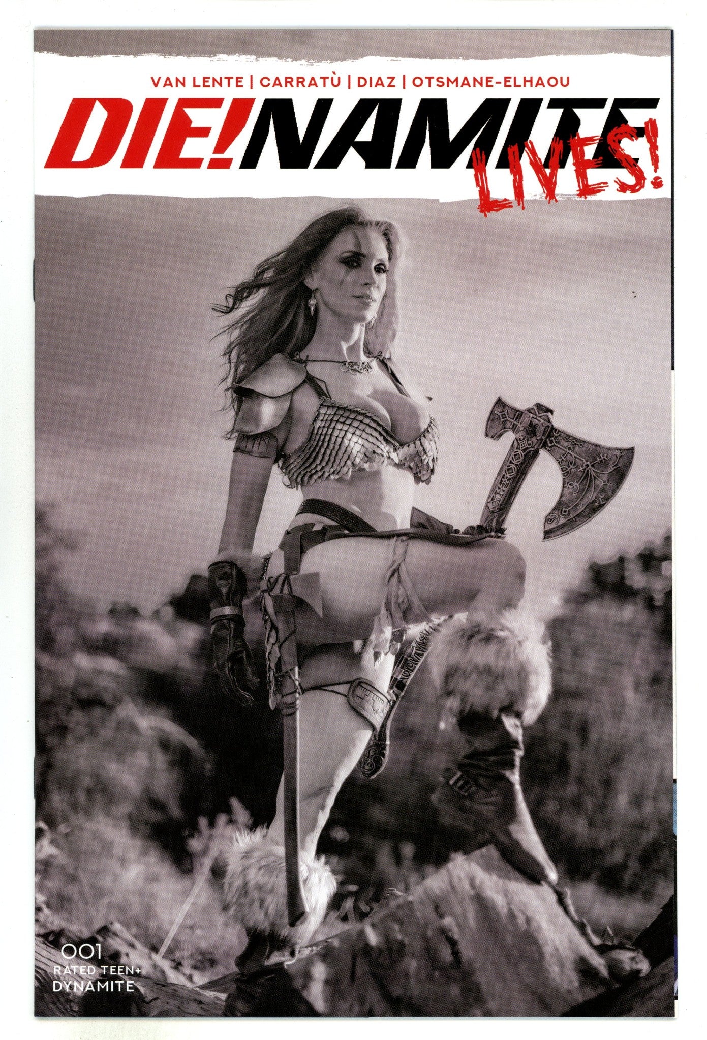 Die!namite Lives! 1 High Grade (2021) B&W Cosplay Incentive Variant 