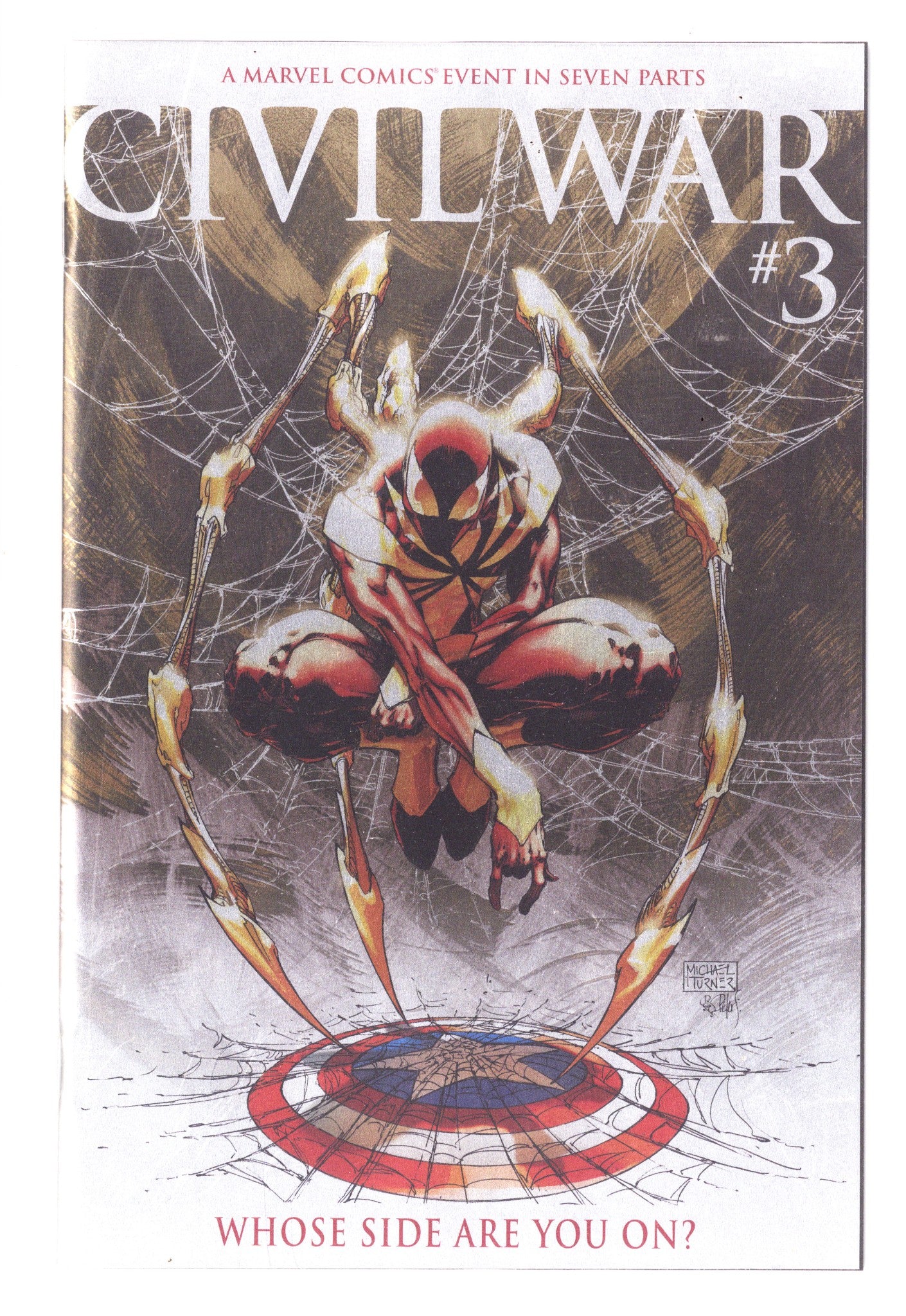 Civil War Vol 1 3 Turner  Facsimile Foil Variant   (2025)