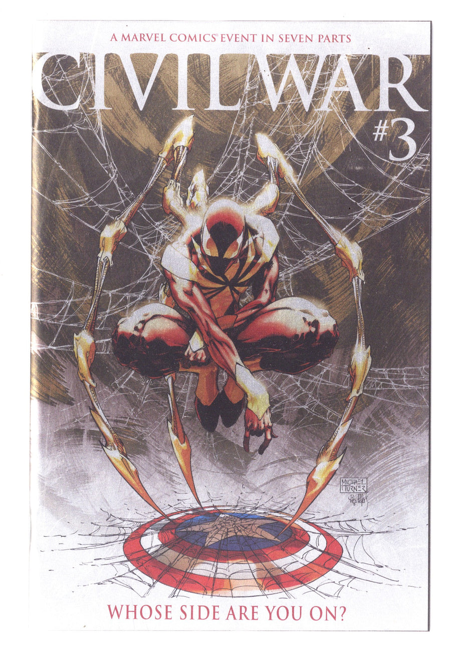 Civil War Vol 1 3 Turner  Facsimile Foil Variant   (2025)