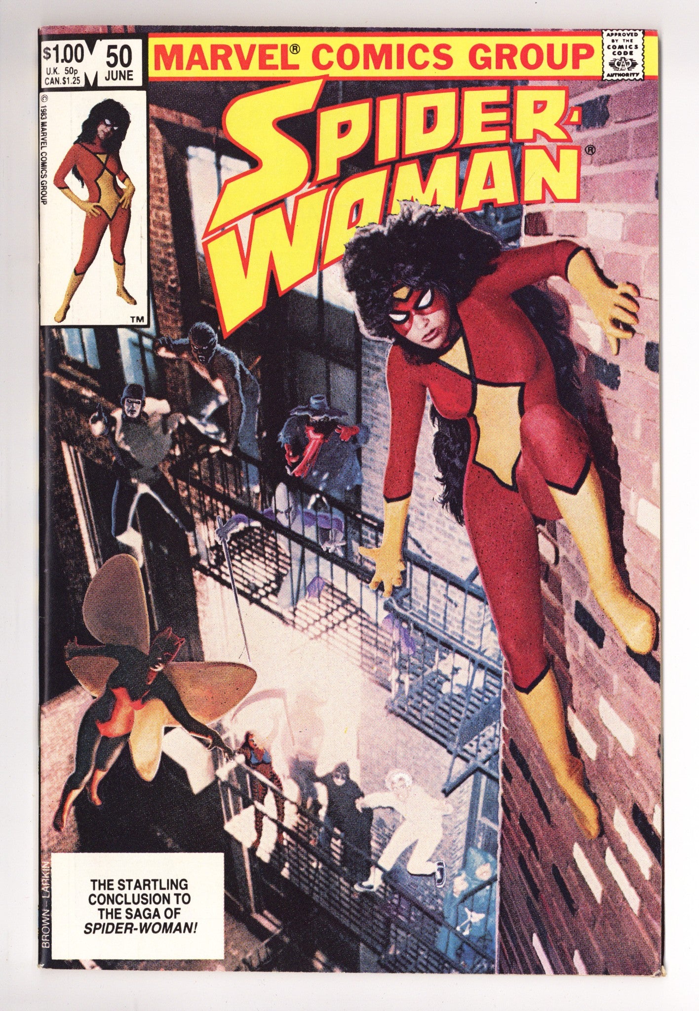 Spider-Woman Vol 1 50 NM- (9.2) (1983) 