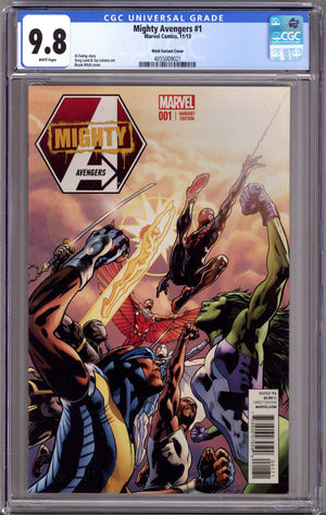 Mighty Avengers Vol 2 1 CGC 9.8 (NM/M) (2013) Hitch Incentive Variant