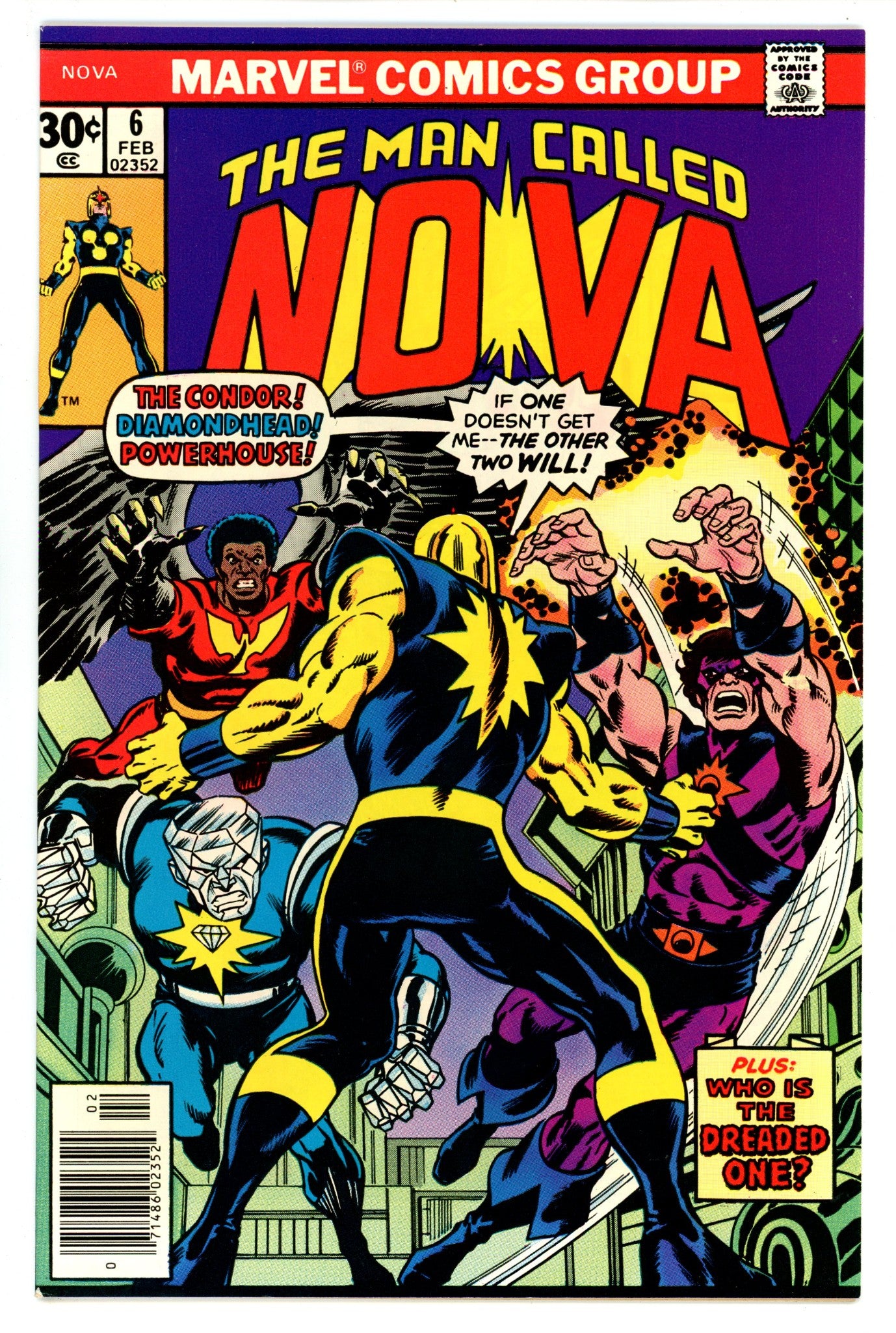 Nova Vol 1 6  NM- (9.2)  (1977)   