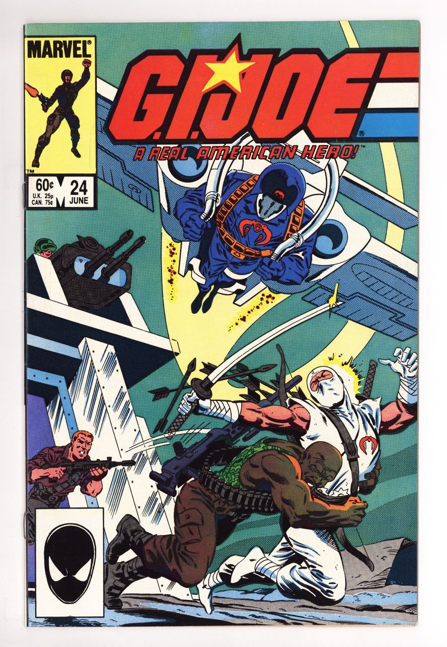 G.I. Joe, A Real American Hero   24  VF+ (8.5)   (1984)        