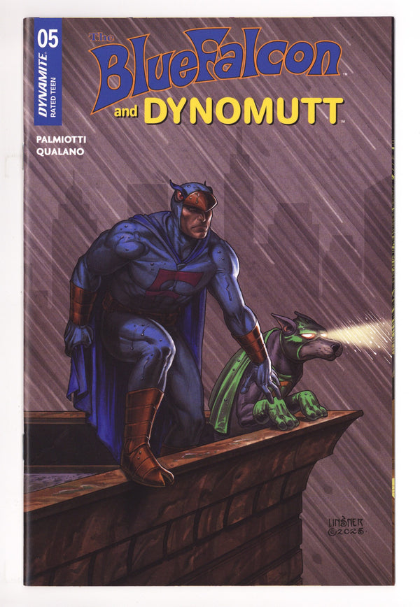 Blue Falcon & Dynomutt 5 Linsner Variant (2025)