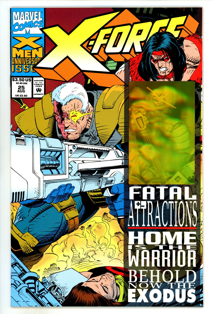X-Force Vol 1 25 High Grade (1993) 