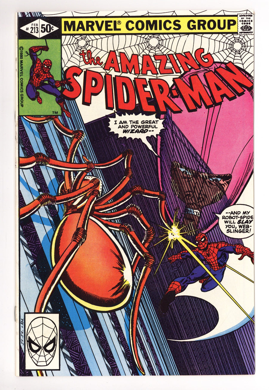 The Amazing Spider-Man Vol 1 213 NM- (9.2) (1981) 
