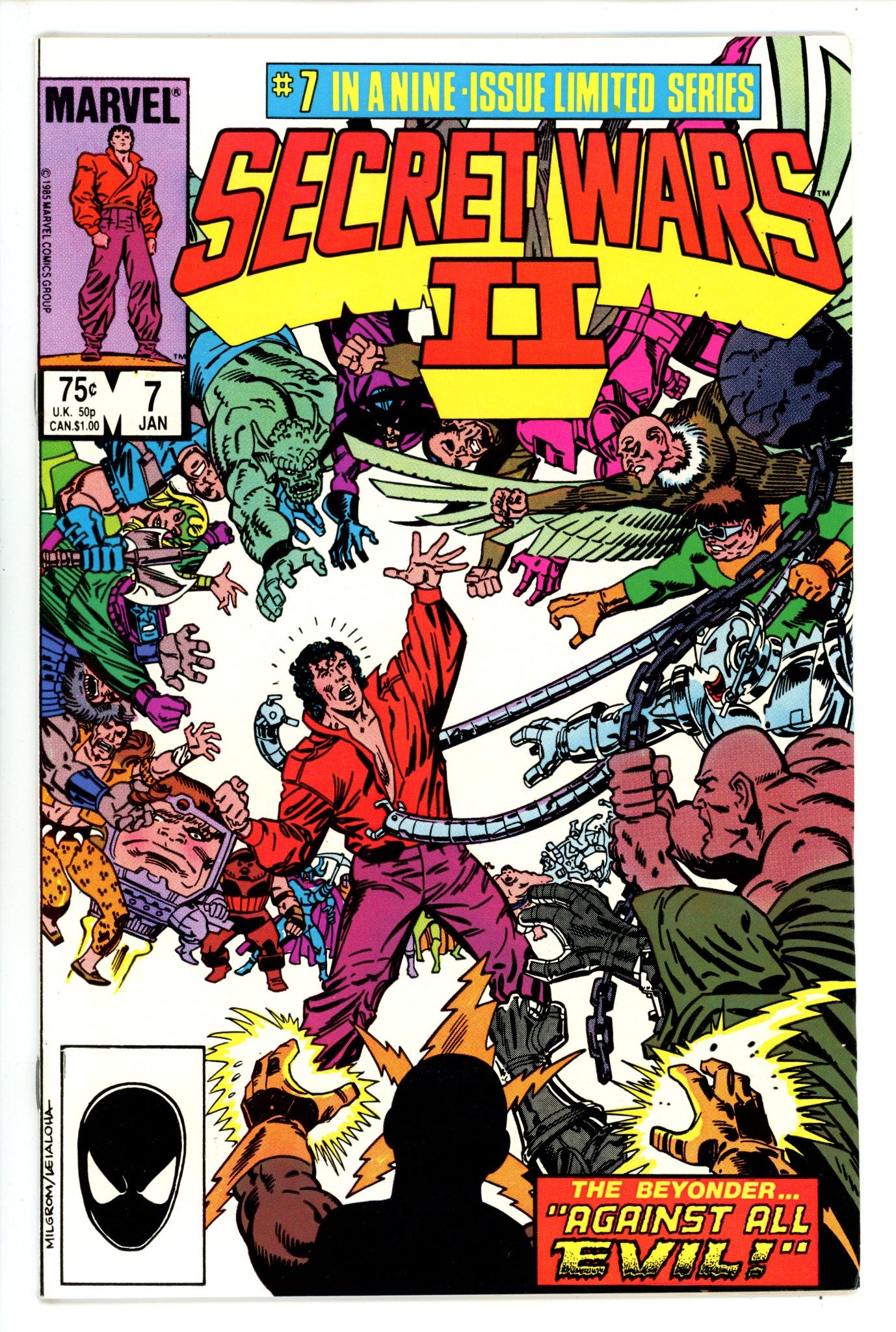 Secret Wars II 7 VF/NM (1986)