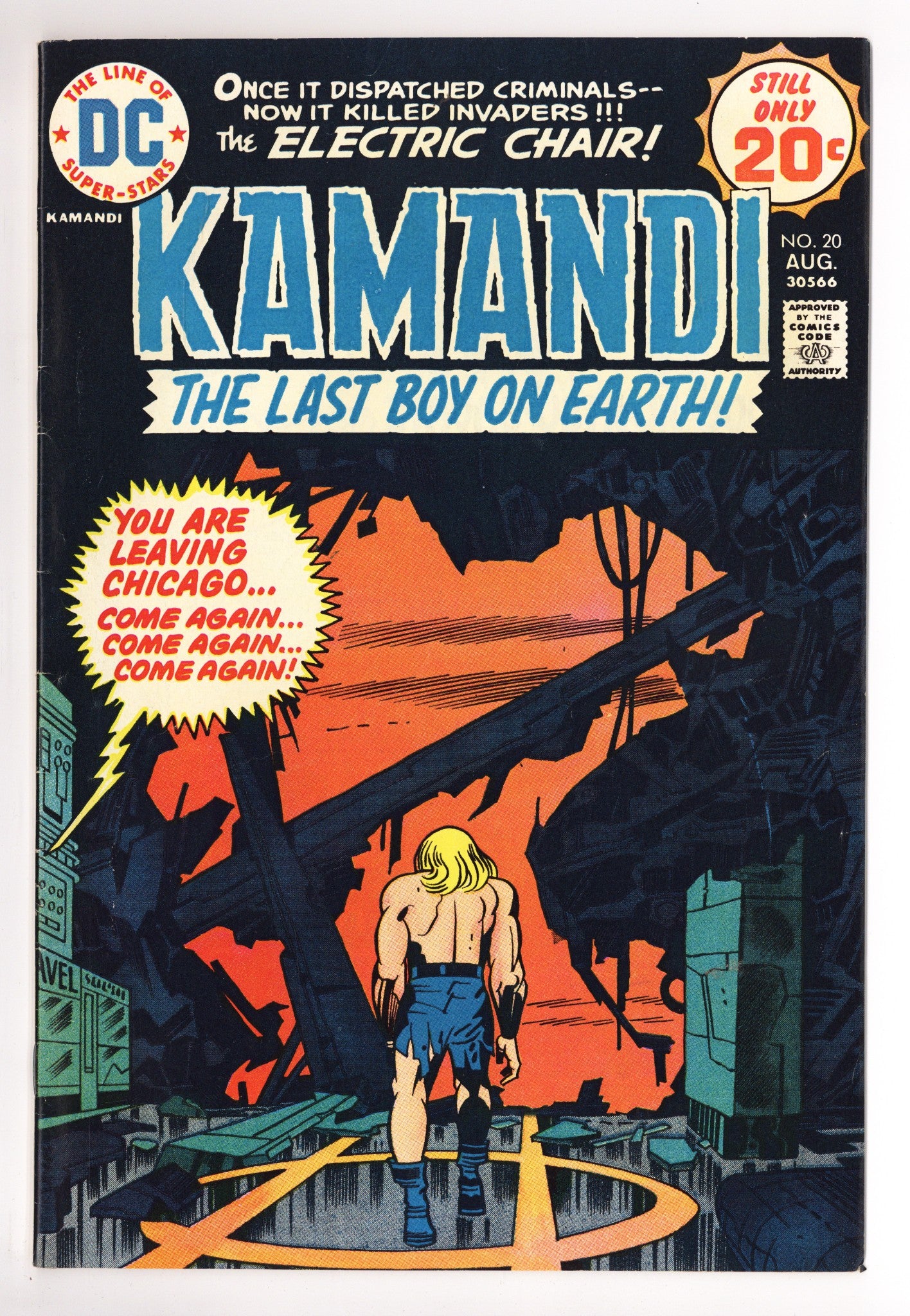 Kamandi, the Last Boy on Earth 20 Low Grade (1974) 