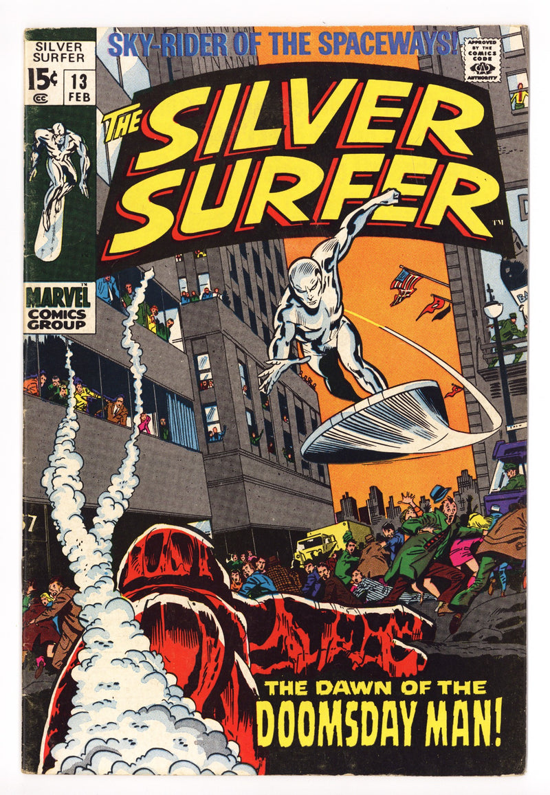 The Silver Surfer Vol 1 13 VG/FN (5.0) (1970) 