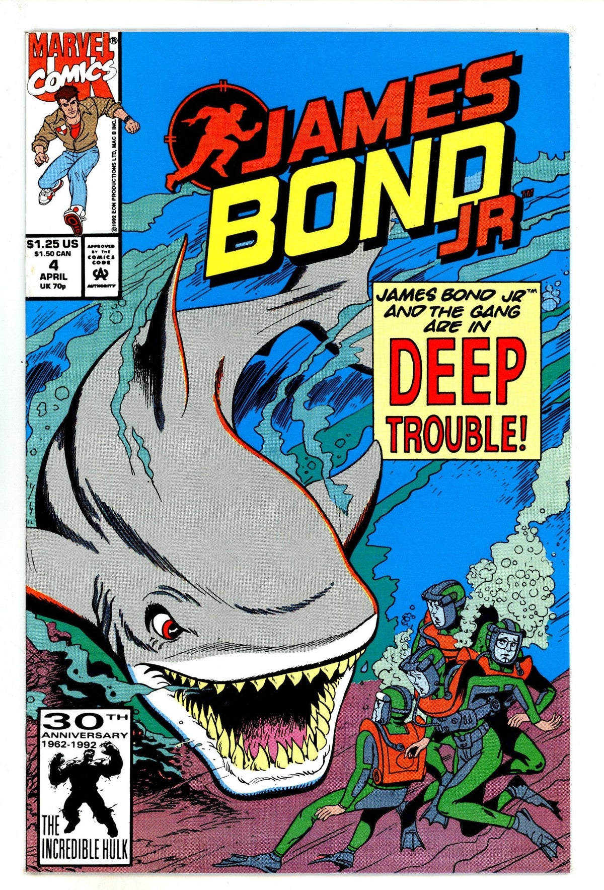 James Bond Jr.   4  Mid Grade   (1992)