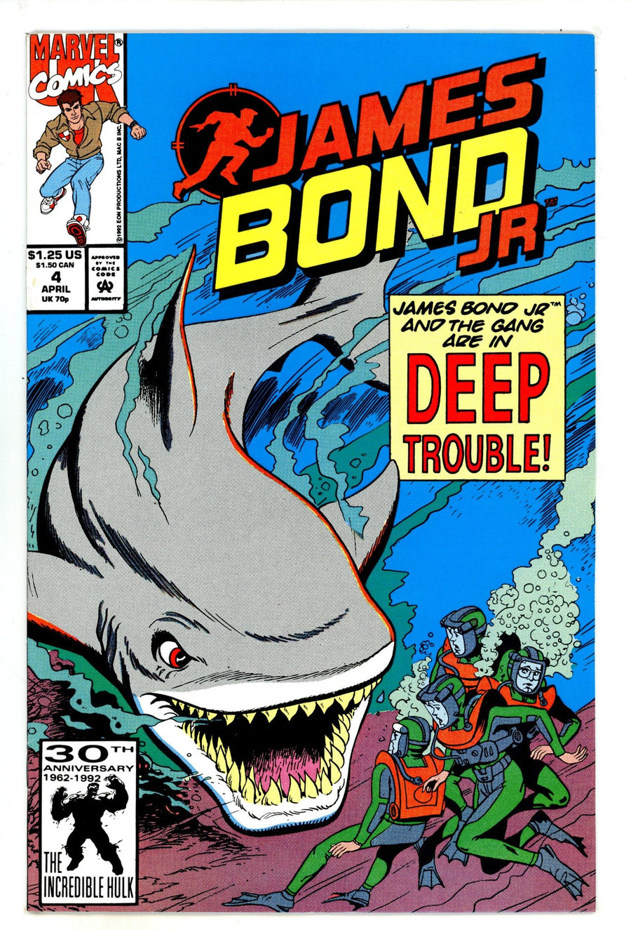 James Bond Jr.   4  Mid Grade   (1992)