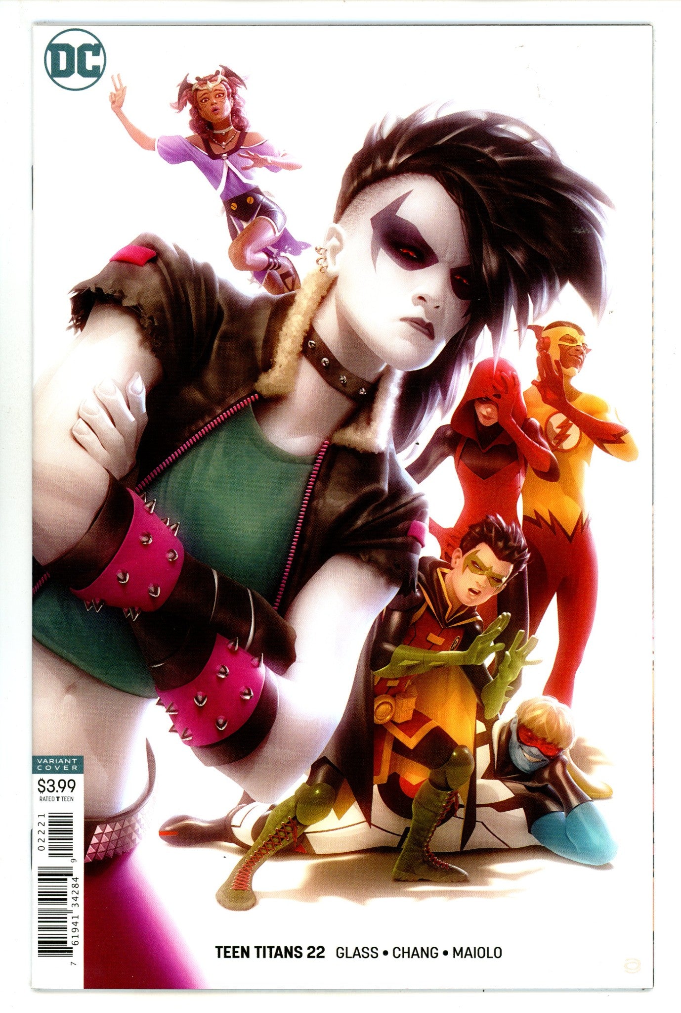 Teen Titans Vol 6 22 High Grade (2018) Garner Variant 