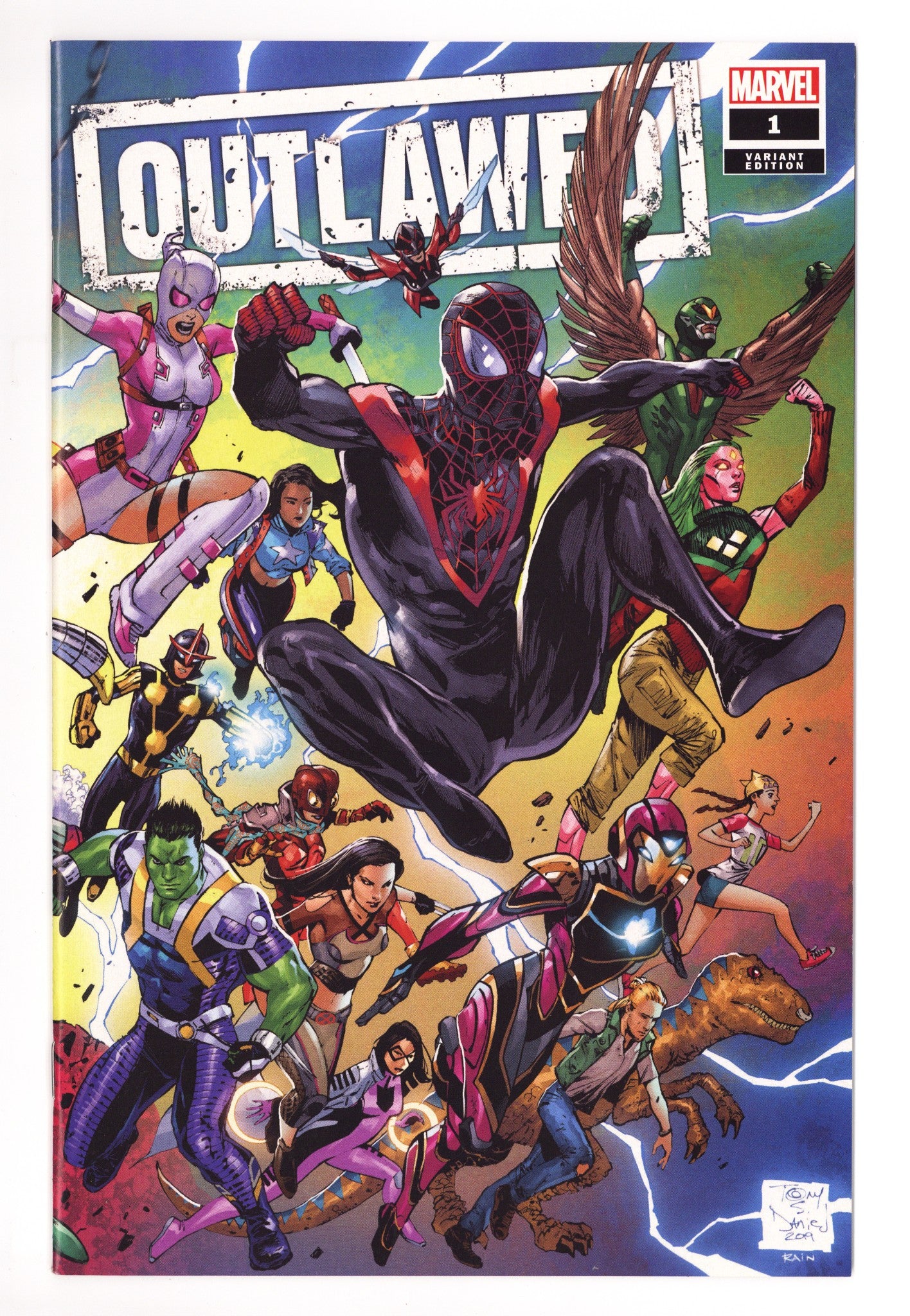 Outlawed 1 High Grade (2020) Daniel Variant 